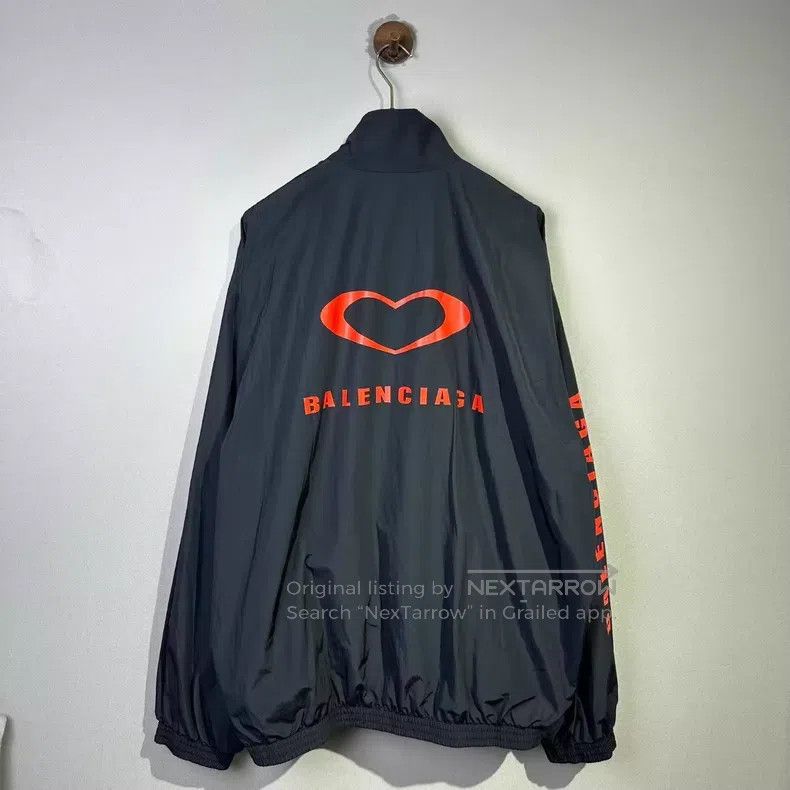 Balenciaga Balenciaga Qixi Festival Limited Love Heart Logo Jacket Size US M / EU 48-50 / 2 - 2 Thumbnail