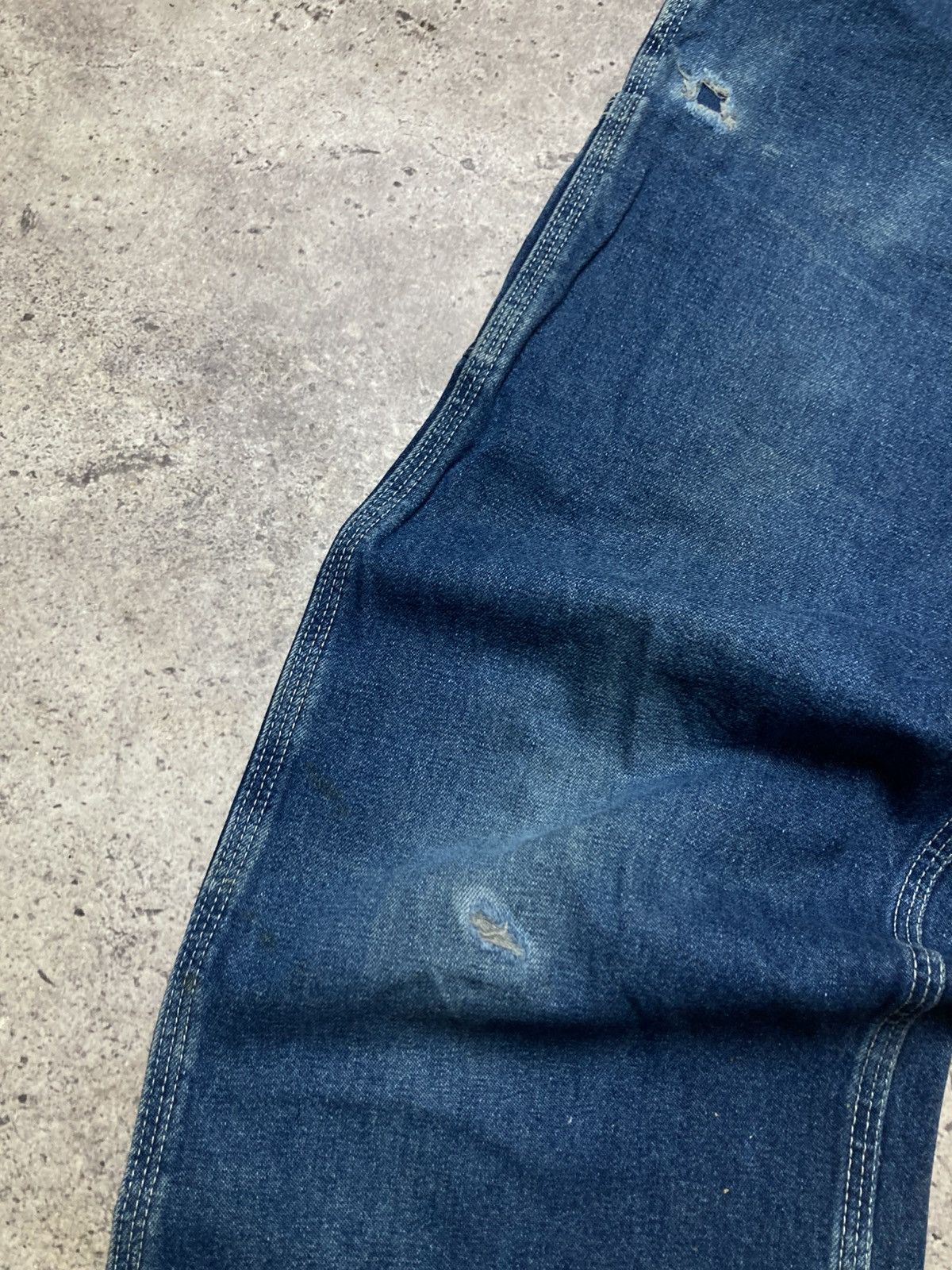 Carhartt × Vintage Vintage Carhartt Carpenter Cargo Denim Pants 2000s Size US 30 / EU 46 - 12 Thumbnail