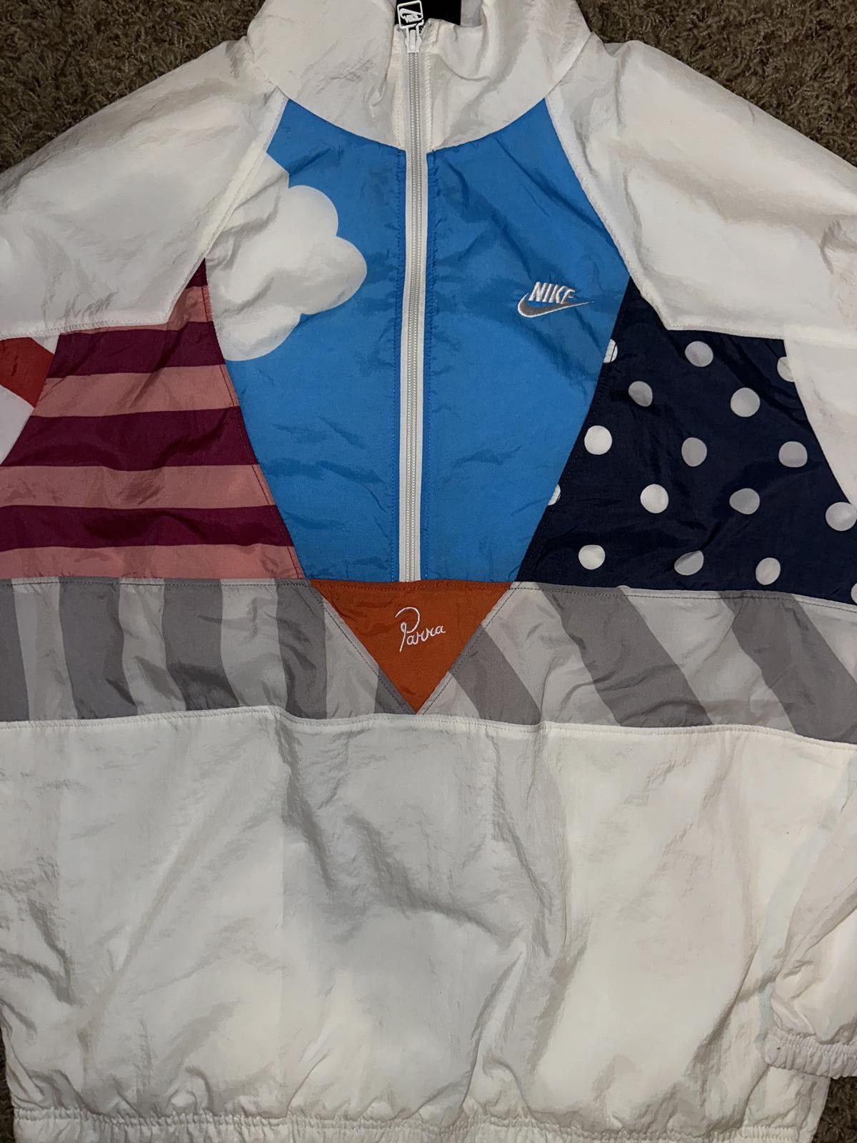 Nike Nike x Parra Woven Warm Up Tracksuit (Jacket and Pants Set) Size US M / EU 48-50 / 2 - 12 Thumbnail