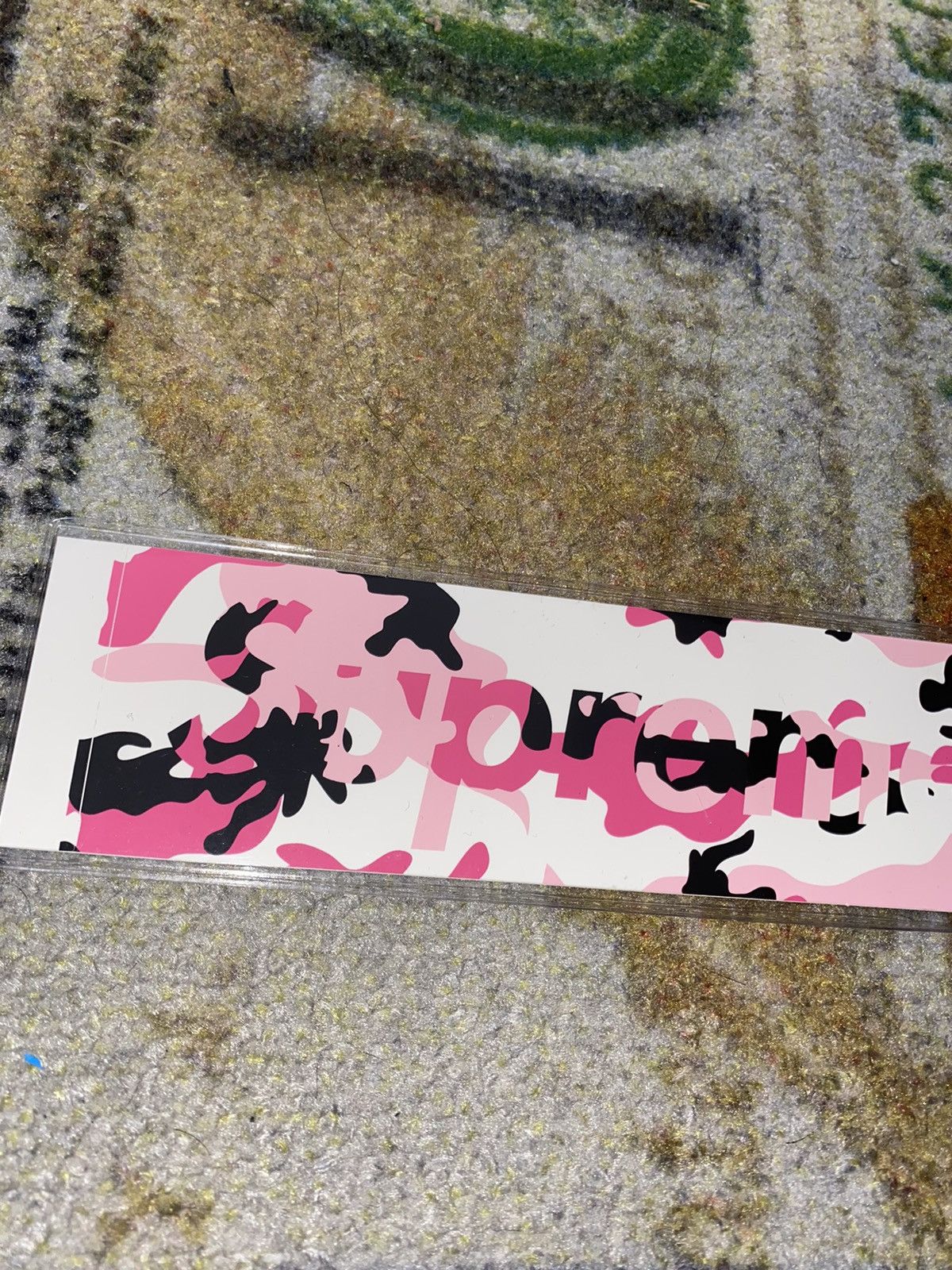 Supreme Supreme Camouflage Box Logo Sticker Size ONE SIZE - 2 Thumbnail