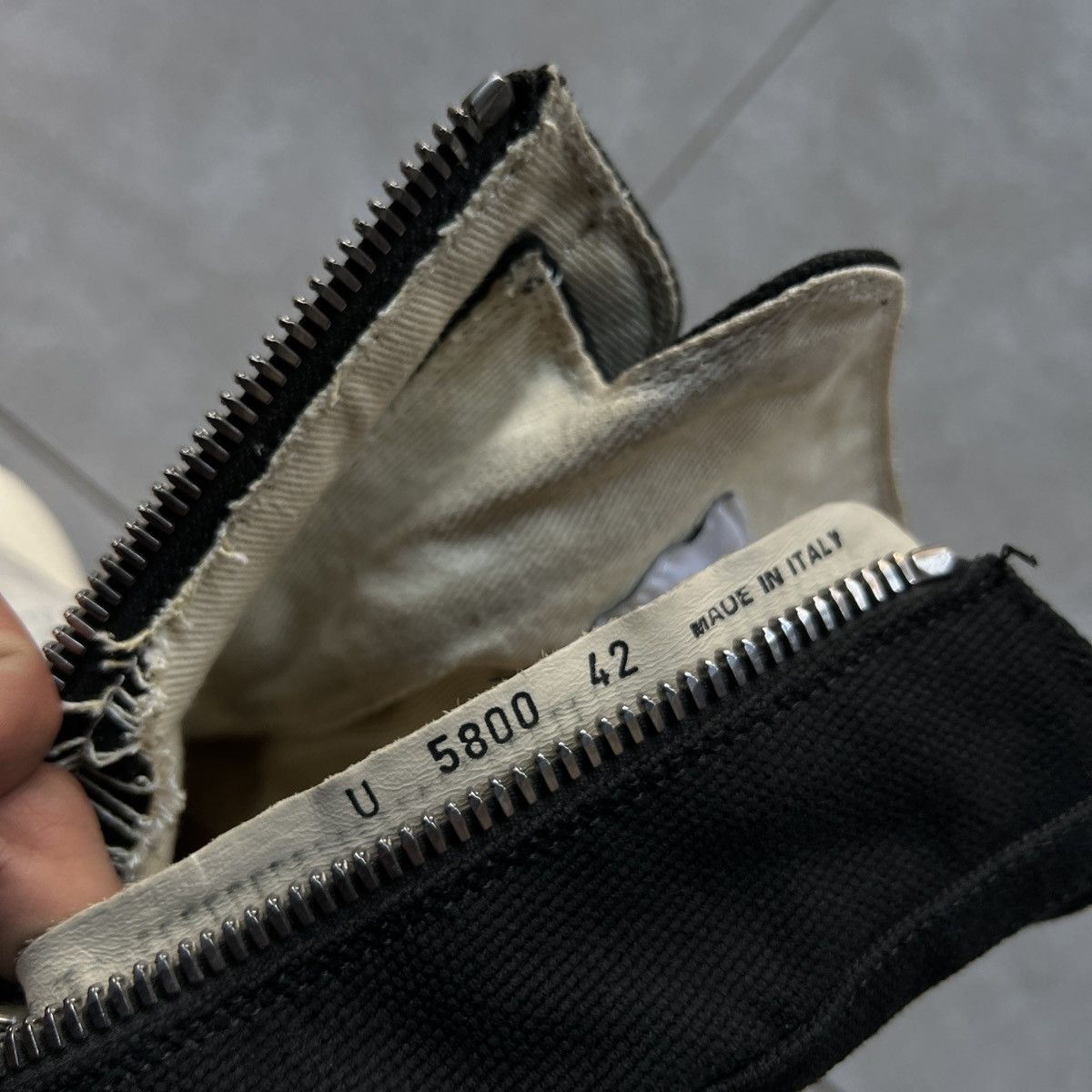 Rick Owens × Rick Owens Drkshdw (Last Drop) Rick Owens Wrap Ramones Size US 9 / EU 42 - 11 Thumbnail