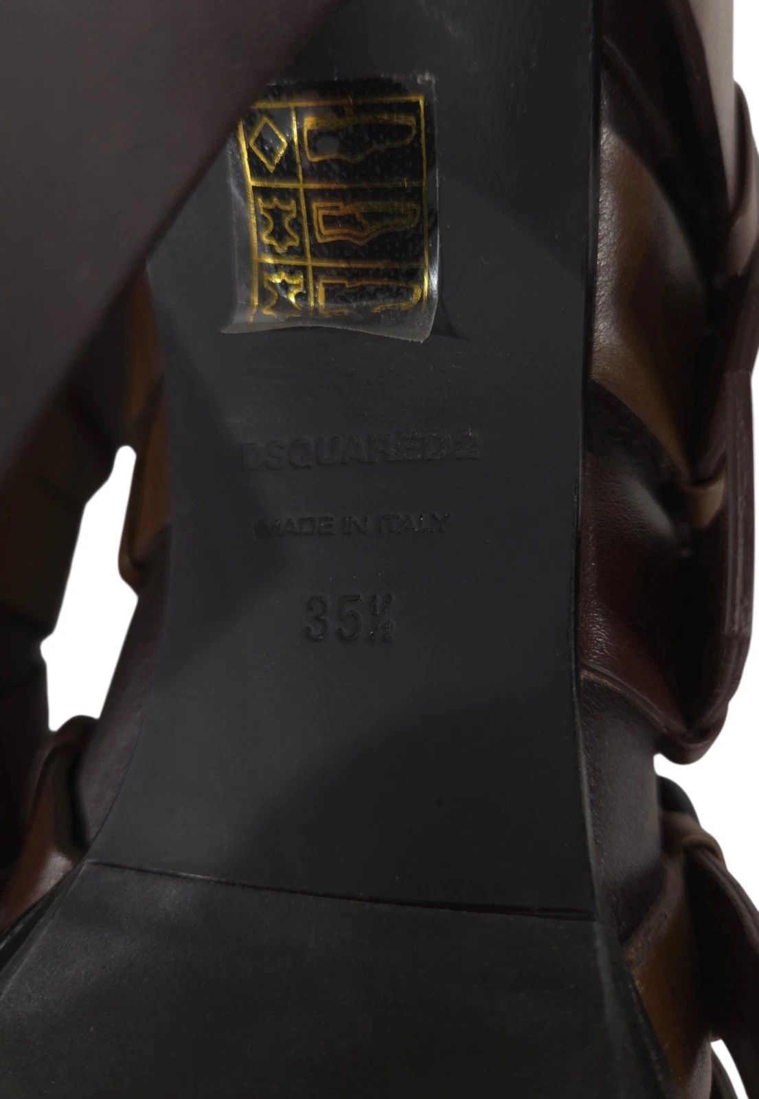 Dsquared2 Dsquared2 Multi Buckle Lug Sole Tall Boots US 5.5 IT 35.5 W Size US 5.5 / IT 35.5 - 11 Thumbnail