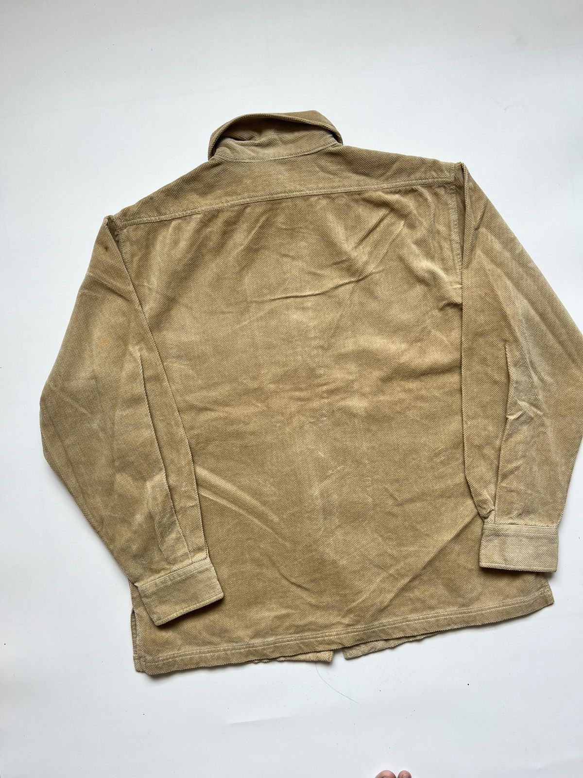 Chaps Ralph Lauren × Polo Ralph Lauren Chaps Ralph Lauren Single Pocket Corduroy Beige Jacket Size US M / EU 48-50 / 2 - 9 Thumbnail