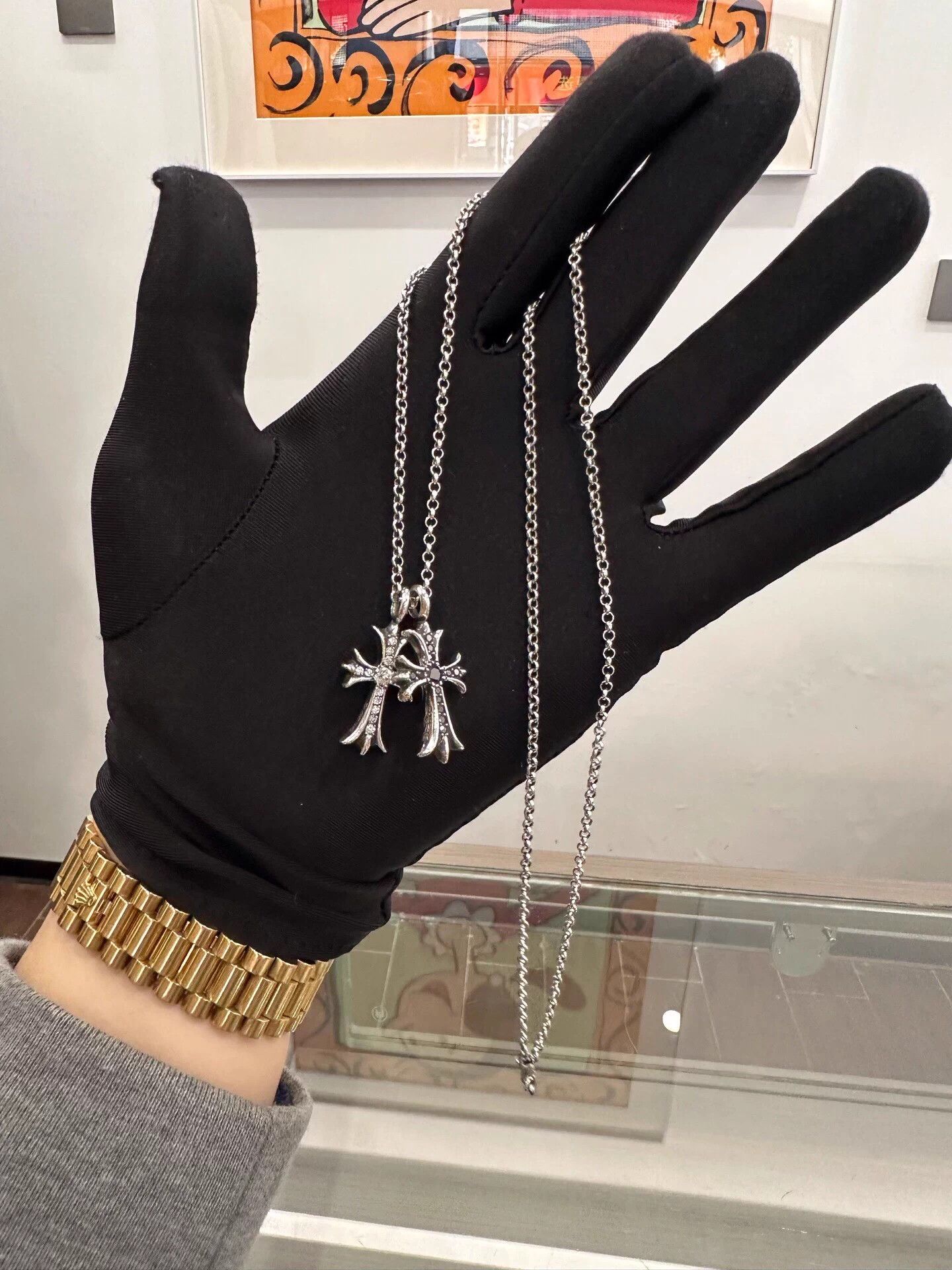 Chrome Hearts Chrome Hearts Rollchain O-chain 60cm Silver Necklace Size ONE SIZE - 7 Thumbnail