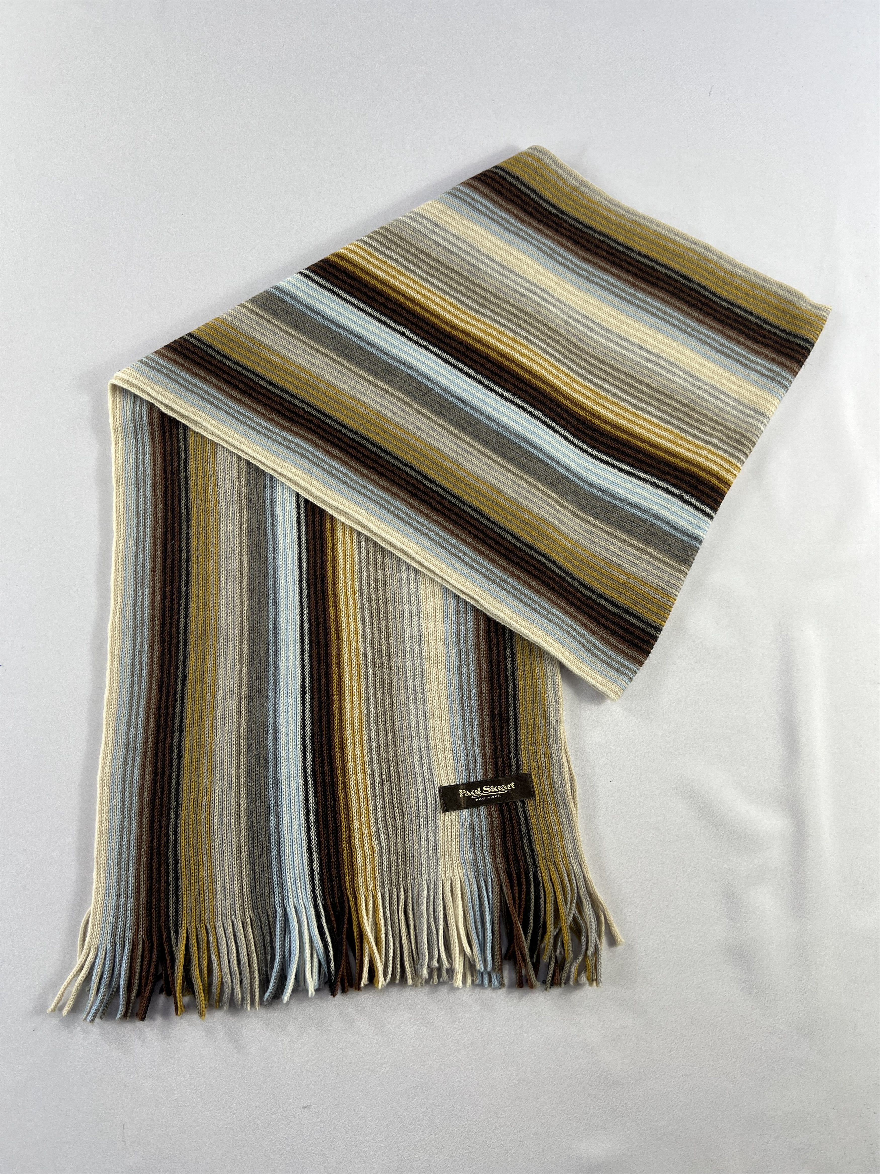 Paul Stuart Paul Stuart Scarf / Muffler / Neckwear P1067 Size ONE SIZE - 5 Thumbnail