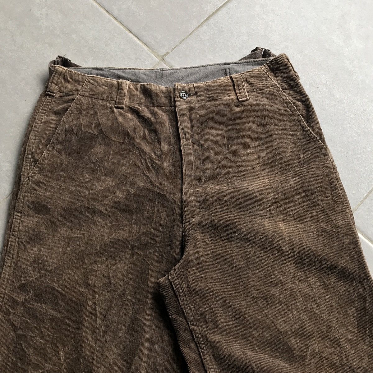 Issey Miyake IM DENIM by Issey Miyake corduroy pant Size US 32 / EU 48 - 3 Thumbnail
