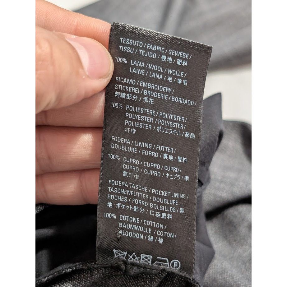 Balenciaga o1rshd1 Super Prince Of Wales Classic Pants in Grey Size US 30 / EU 46 - 21 Thumbnail
