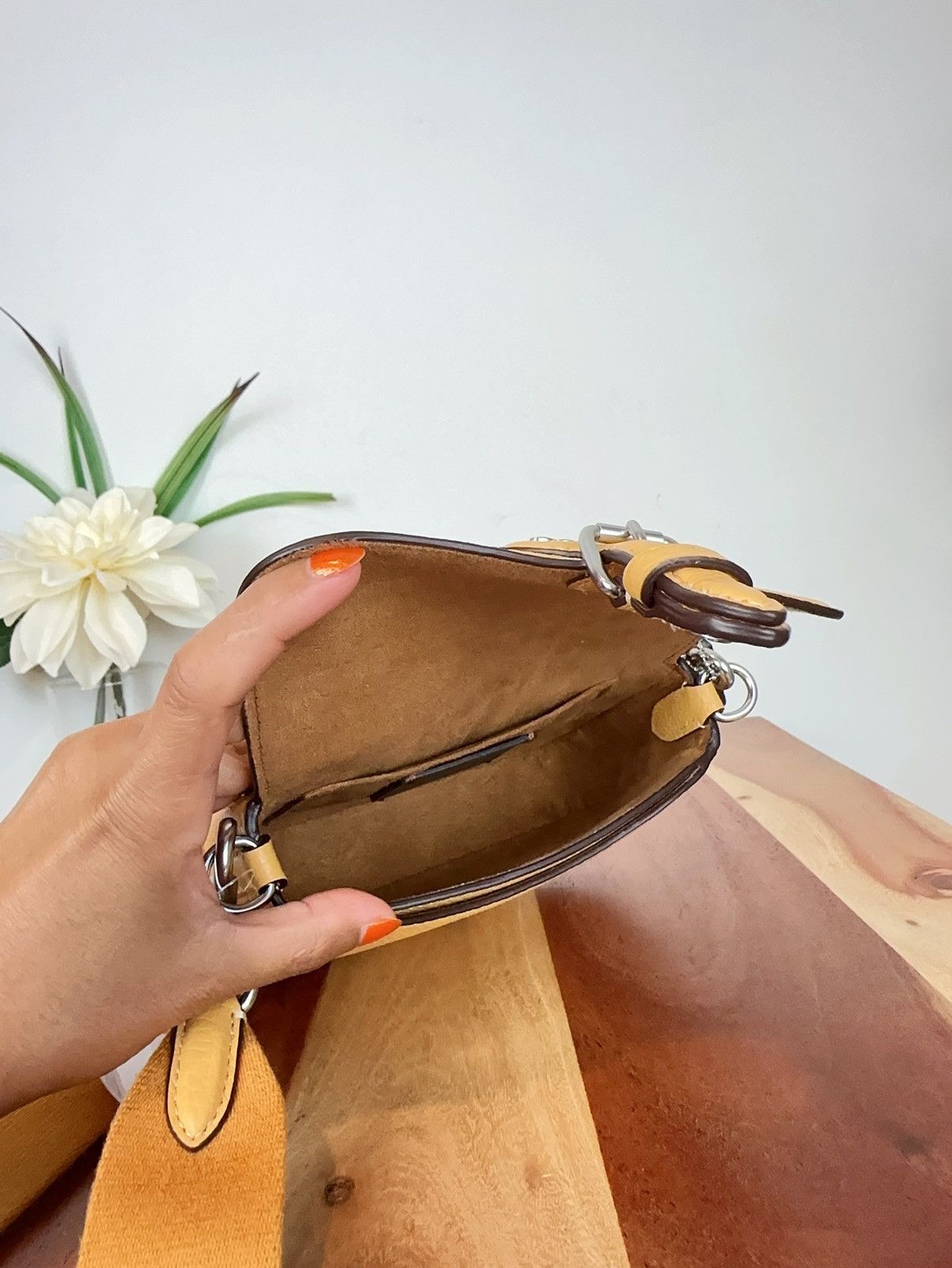 Coach NWT Coach Amelia Small Saddle Bag Size ONE SIZE - 6 Thumbnail