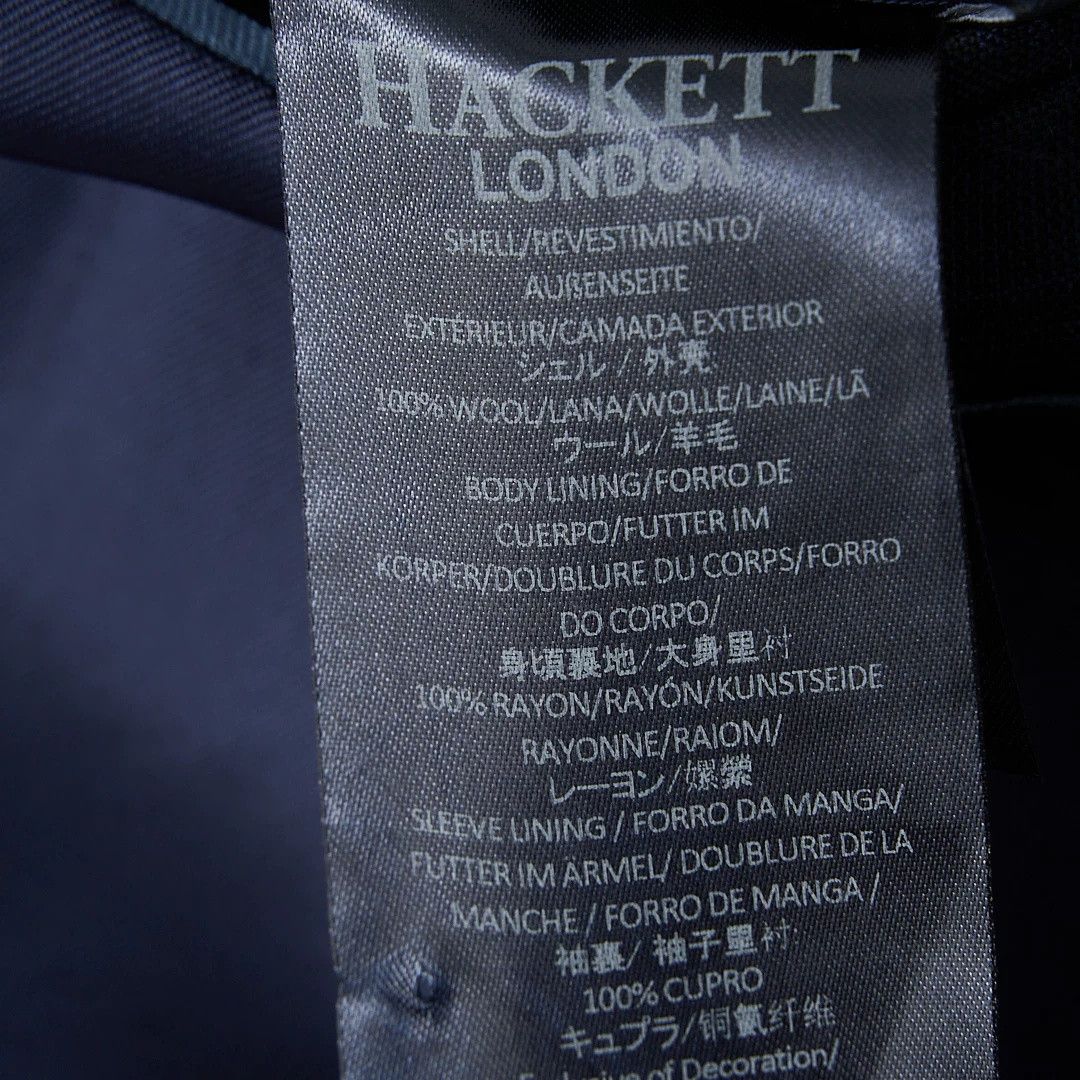 Hackett ett Men's Navy Dark Check Suit Size US M / EU 48-50 / 2 - 9 Thumbnail