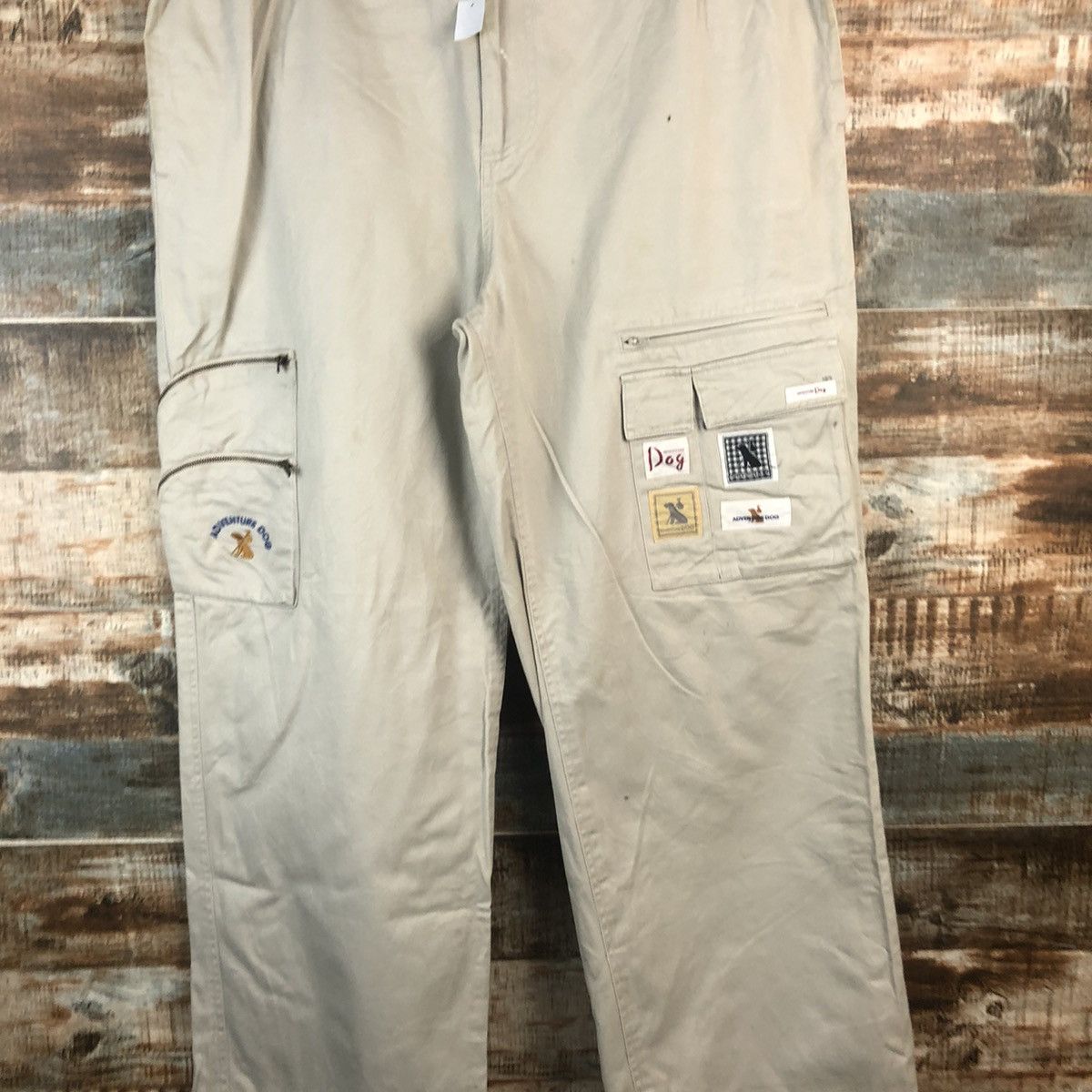 Other DL Adventure Dog White Cargo Multipocket Pants #C697 Size US 34 / EU 50 - 2 Thumbnail