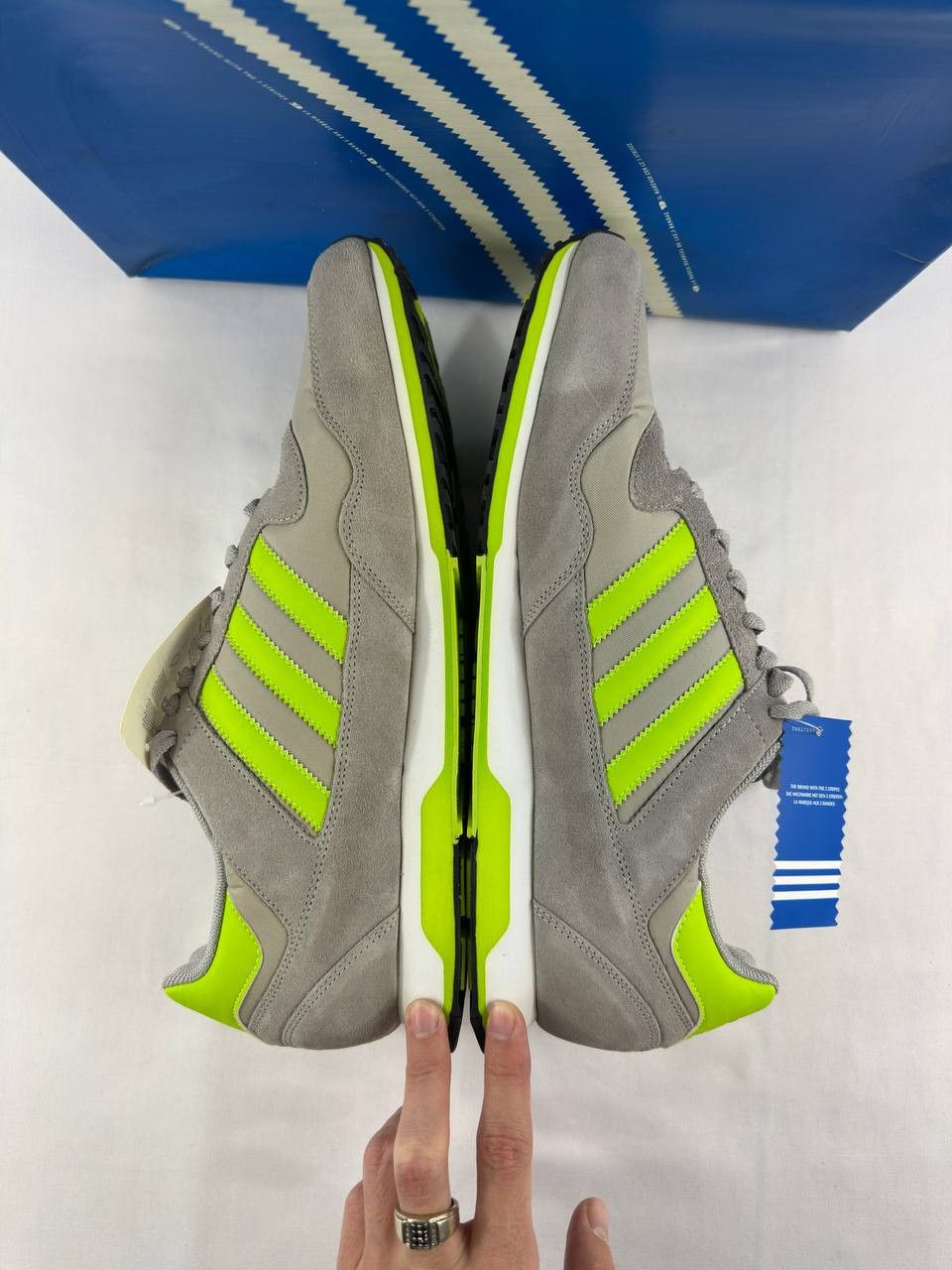 Adidas Vintage Adidas ZXZ NYL 2004 Gray 551329 Size US 13 / EU 46 - 6 Thumbnail