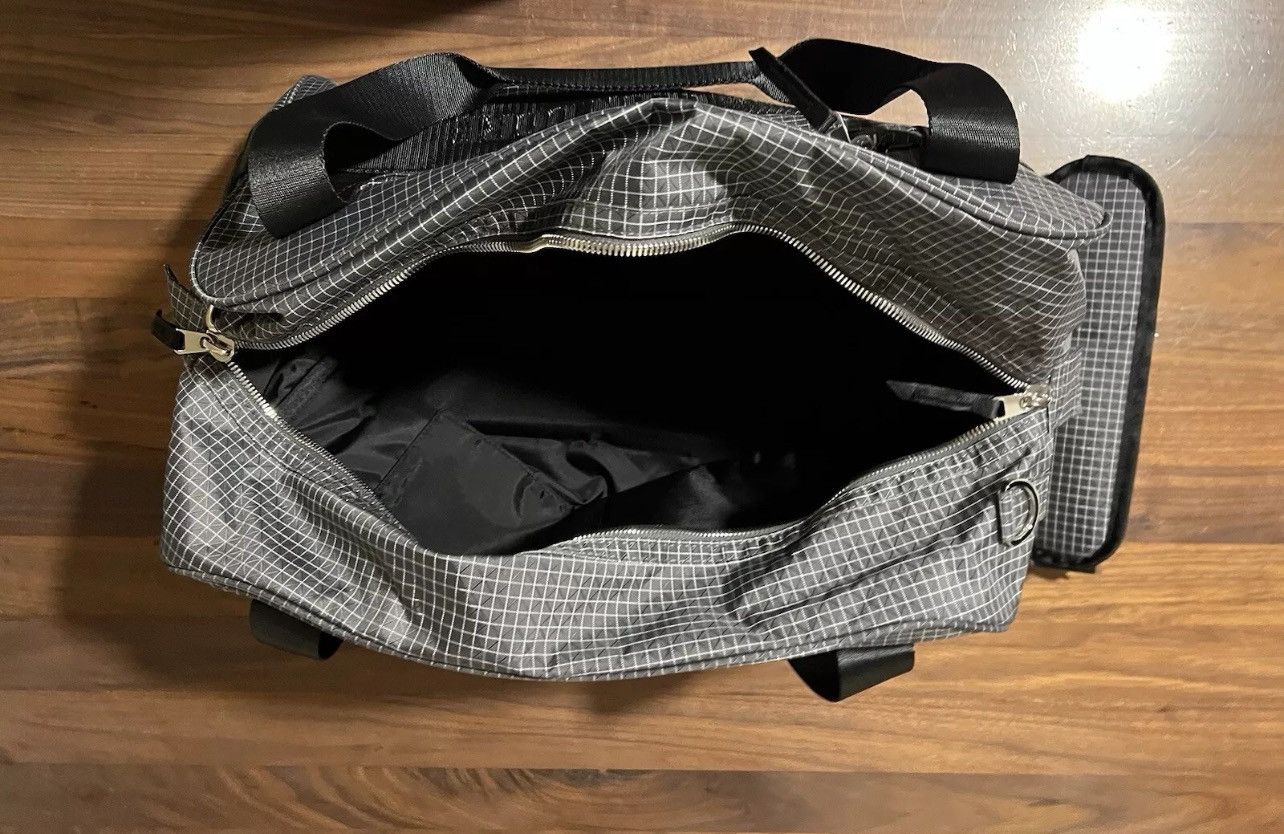 Aime Leon Dore Aime Leon Dore Ripstop Nylon Duffle Bag Black Woven Logo ALD Size ONE SIZE - 6 Thumbnail