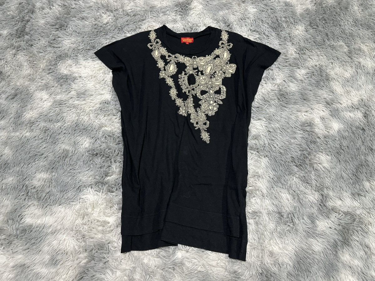 Vivienne Westwood 🔥Ss16 Vivienne Westwood Necklace Trompe l'oeil Wide Shir Size US XL / EU 56 / 4 - 2 Thumbnail