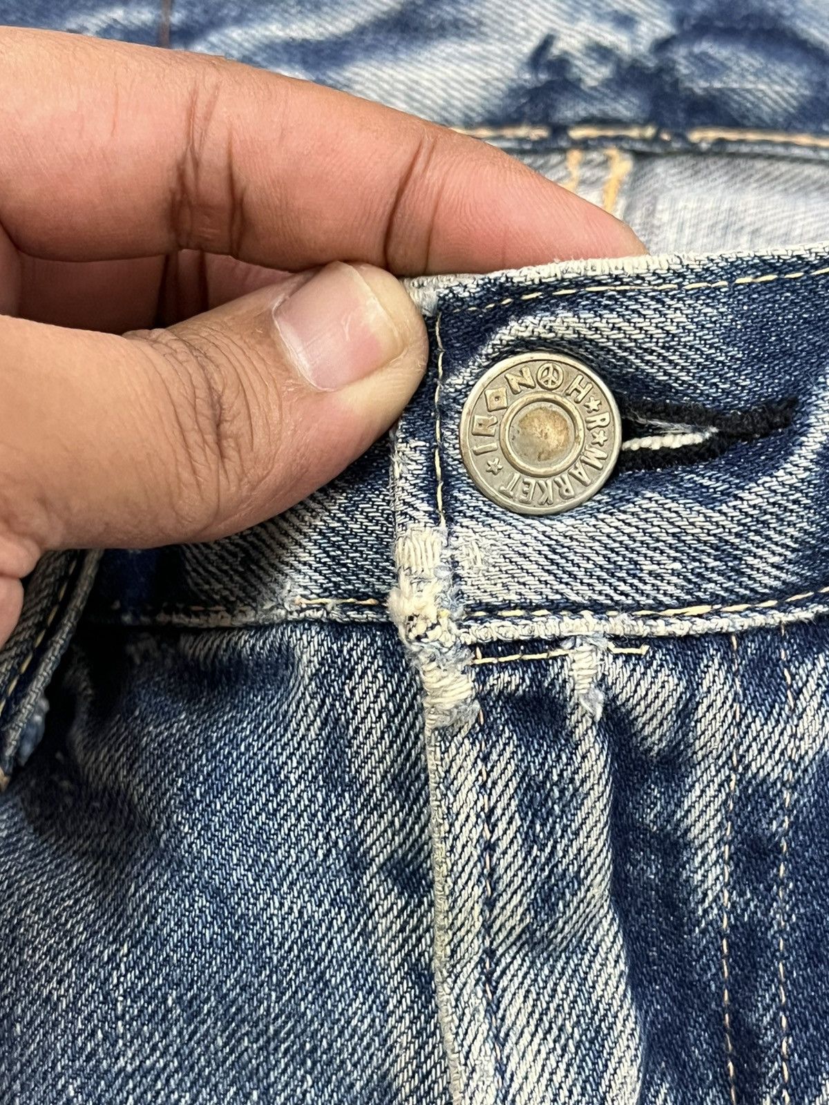 Blue Blue Japan Vintage Blue Blue Japan Mudwash Selvedge Denim Size US 29 - 8 Thumbnail