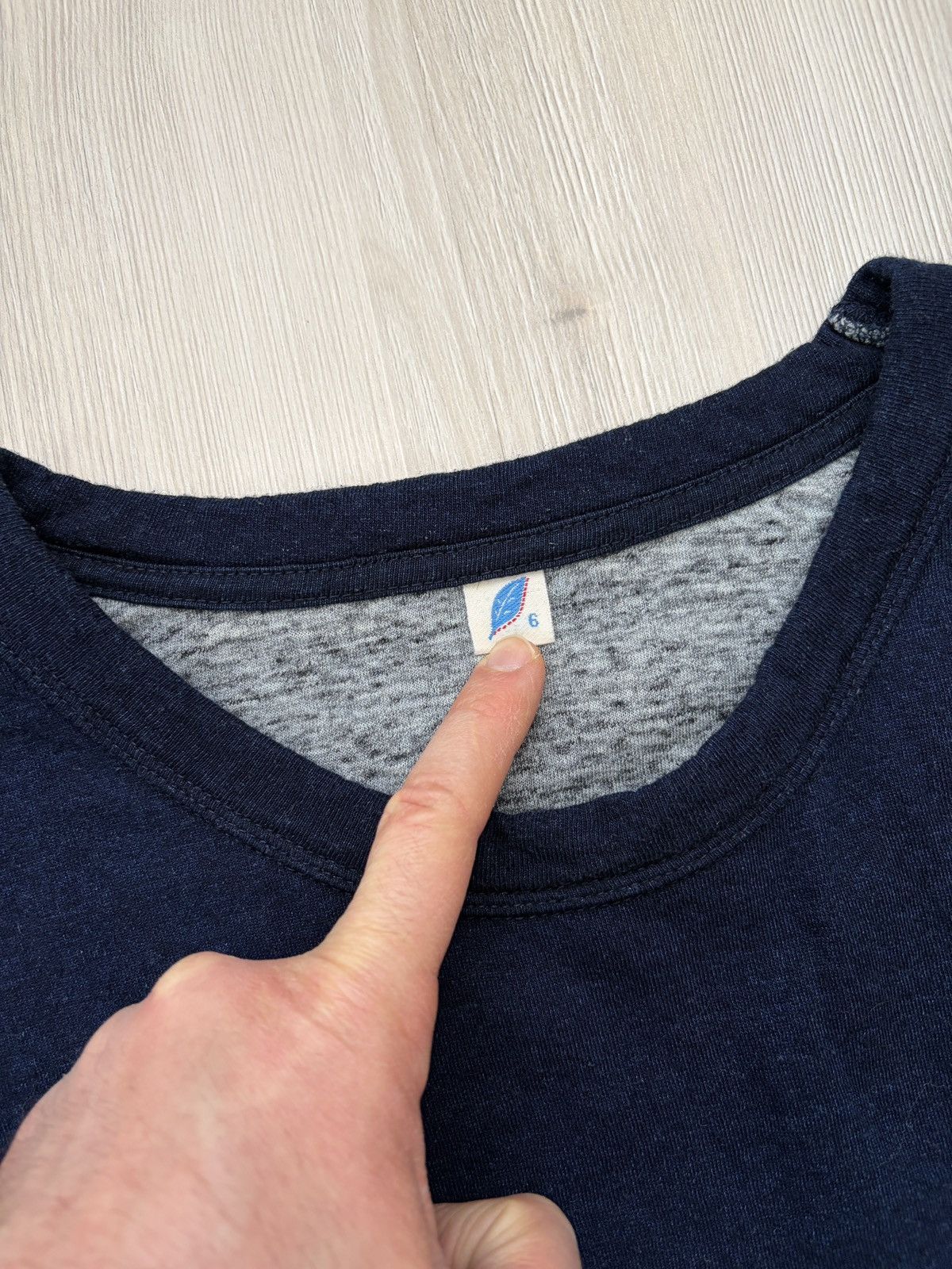 Pure Blue Japan Pure Blue Japan Indigo Light Sweatshirt Size US XL / EU 56 / 4 - 2 Thumbnail