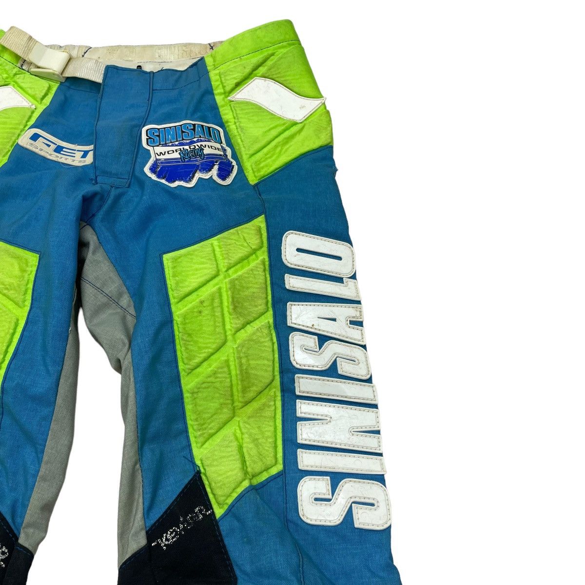 Vintage 🔥Vtg Japanes Sinisalo Emboss Worldwide Motocross Racing Size US 30 / EU 46 - 5 Thumbnail