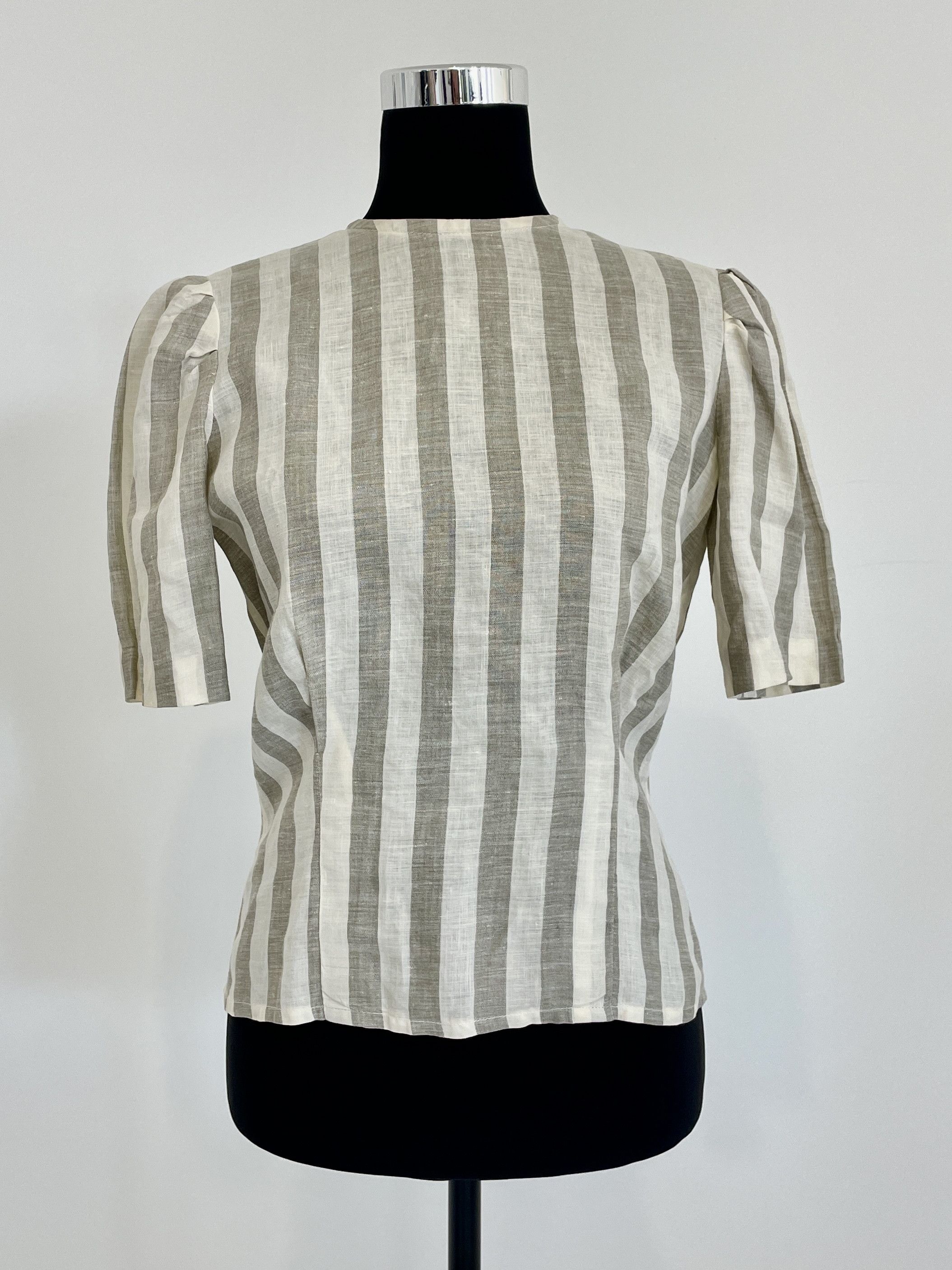 Marc Jacobs × Perry Ellis × Vintage Runway Spring Summer 1981 Perry Ellis blouse Size L / US 10 / IT 46 - 1 Thumbnail