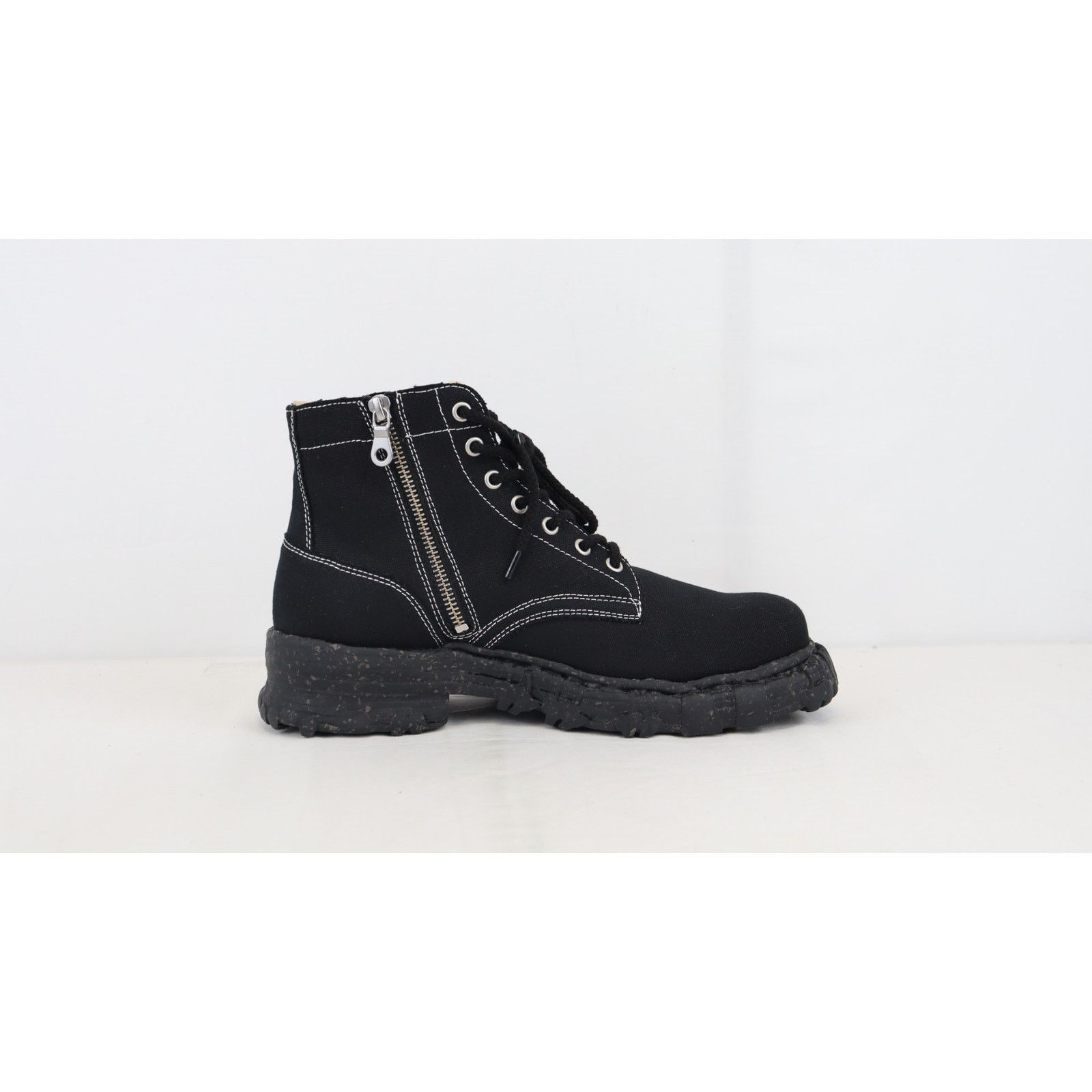 Maison MIHARA YASUHIRO o1rshd1 Vintage Like Sole Canvas Boots in Black Size US 9 / EU 42 - 5 Thumbnail