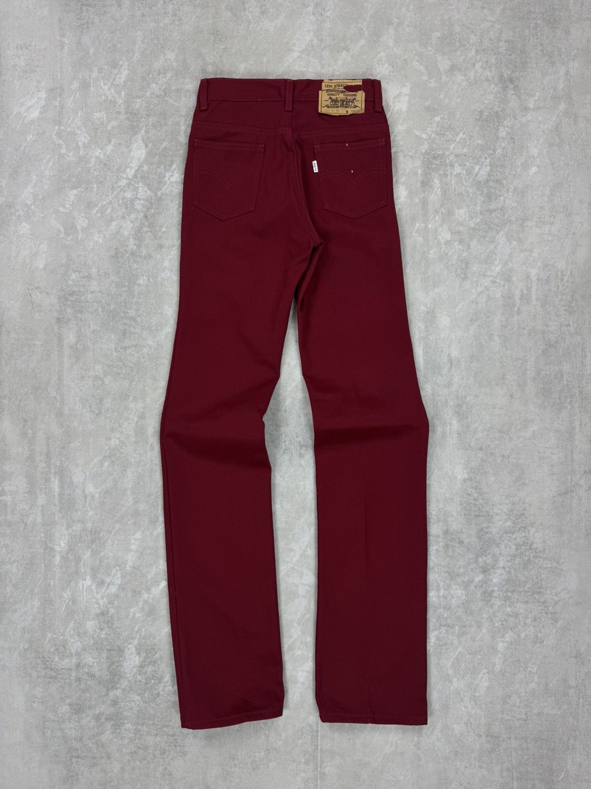 Levi's Vintage Clothing Rare Levis 630 30 88 Womens red jeans W28 L36 Size 28" / US 6 / IT 42 - 1 Thumbnail