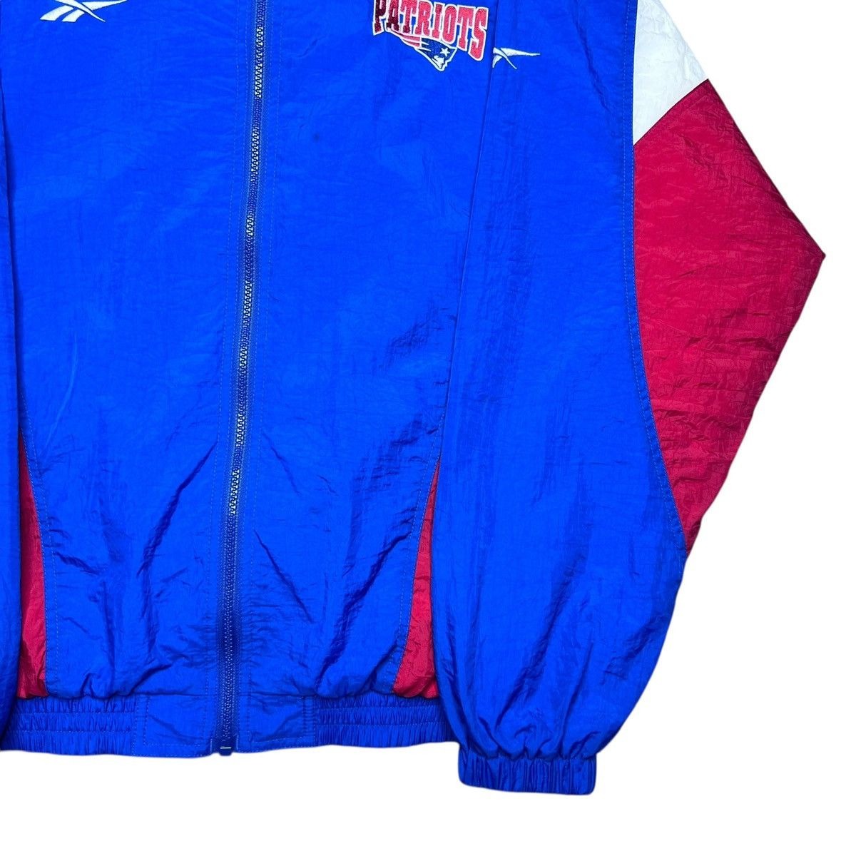 Reebok Vtg 1990s NFL New England Patriots Reebok Windbreaker Jacket Size US M / EU 48-50 / 2 - 21 Thumbnail