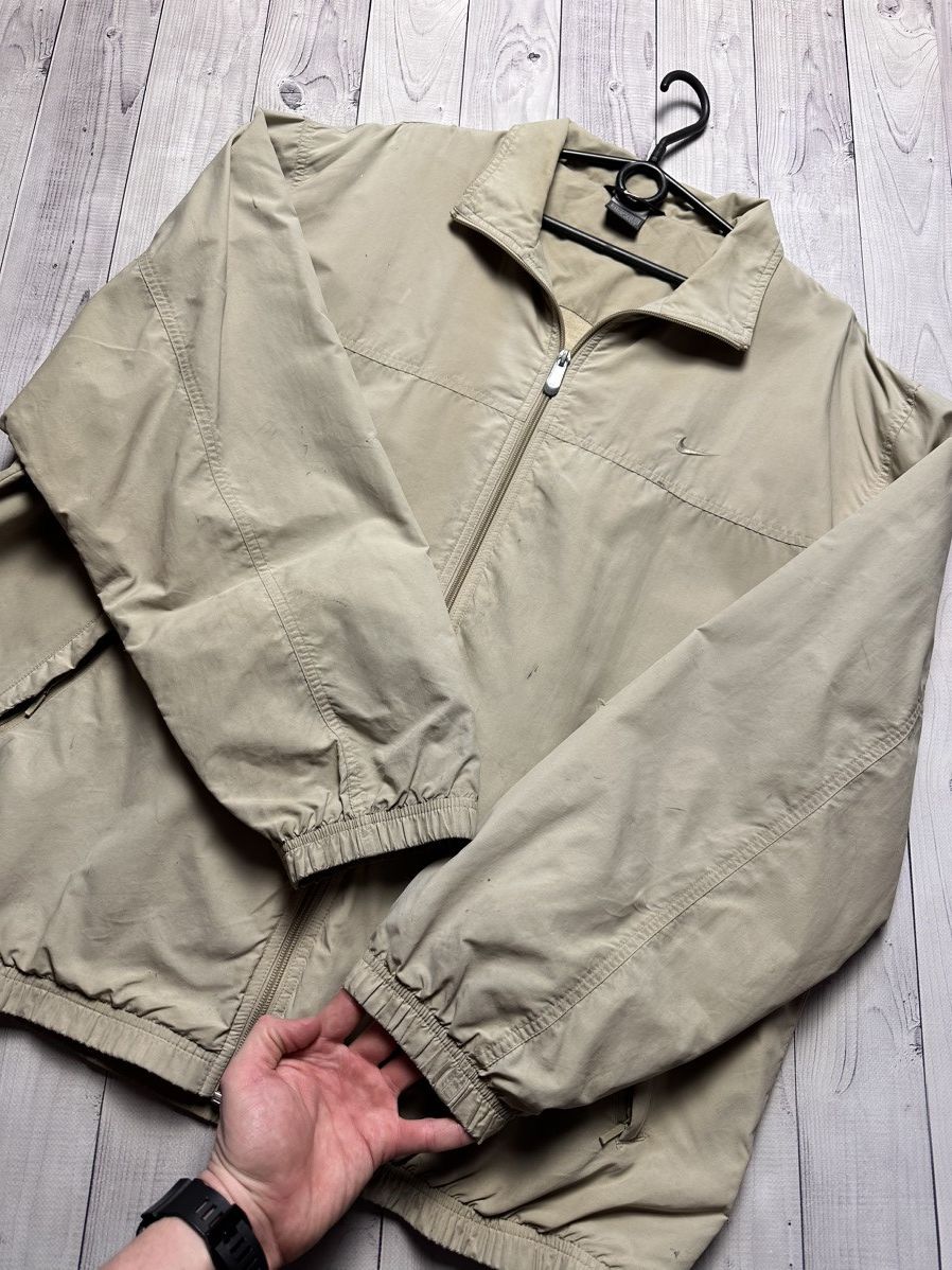 Nike × Vintage Vintage Nike light jacket logo size XL distressed big swoosh Size US XL / EU 56 / 4 - 9 Thumbnail