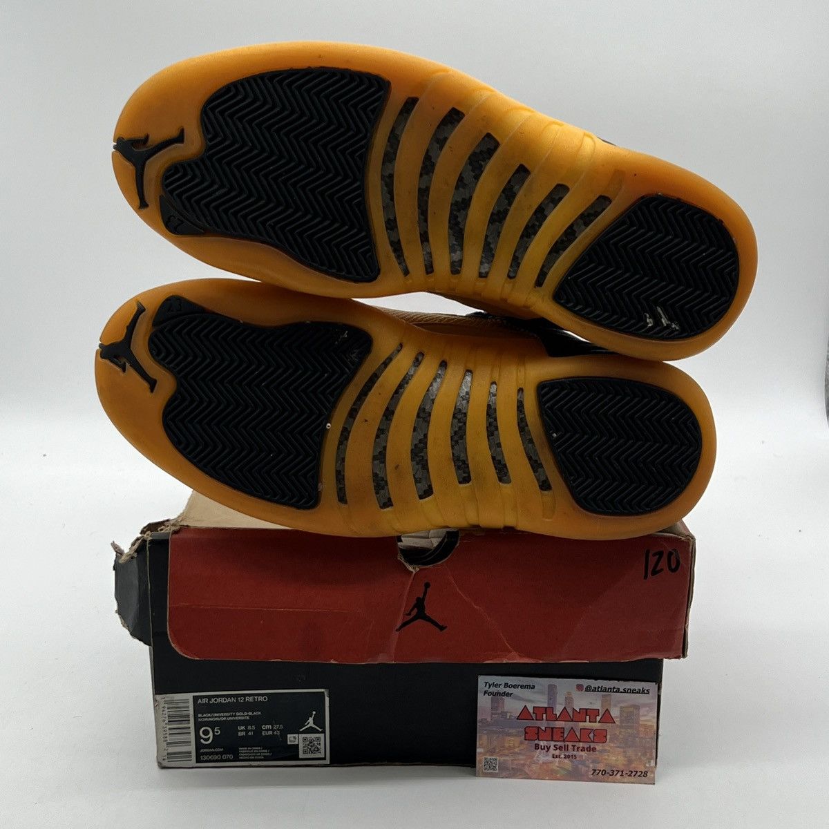 Jordan Brand Air Jordan 12 University Gold Size US 9.5 / EU 42-43 - 7 Thumbnail