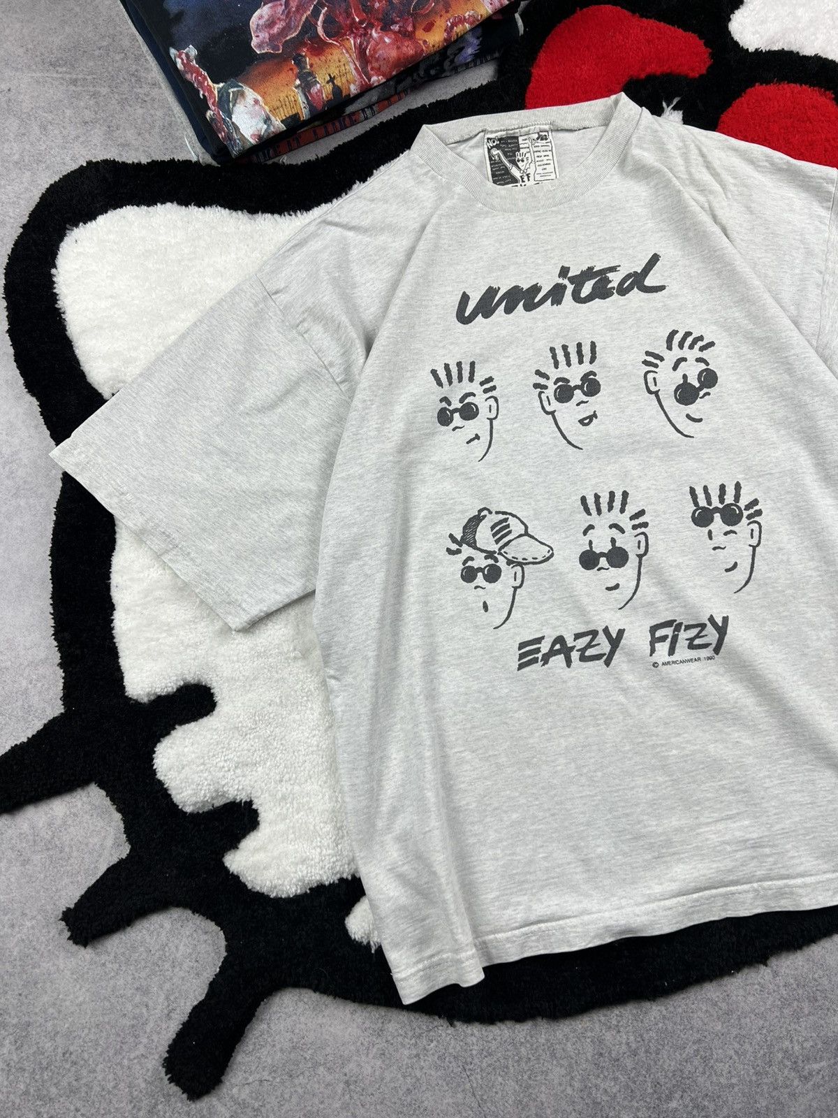 Vintage Vintage American Wear Eazy Fizy 1990 Single Stitch Y2K Tee Size US M / EU 48-50 / 2 - 2 Thumbnail