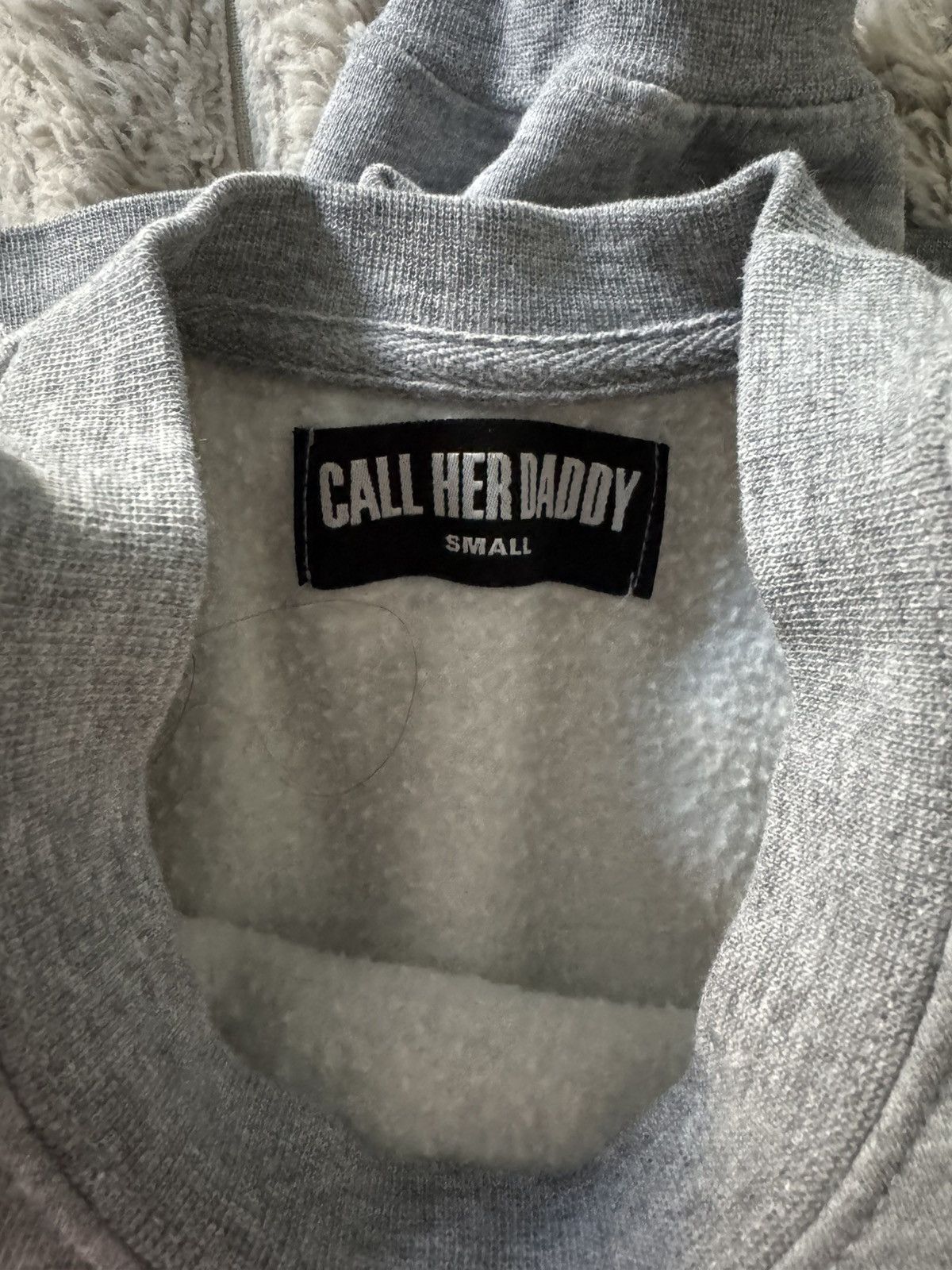 Sporty & Rich call her daddy 2018 heather barstool sports embroidered crew Size S / US 4 / IT 40 - 19 Thumbnail