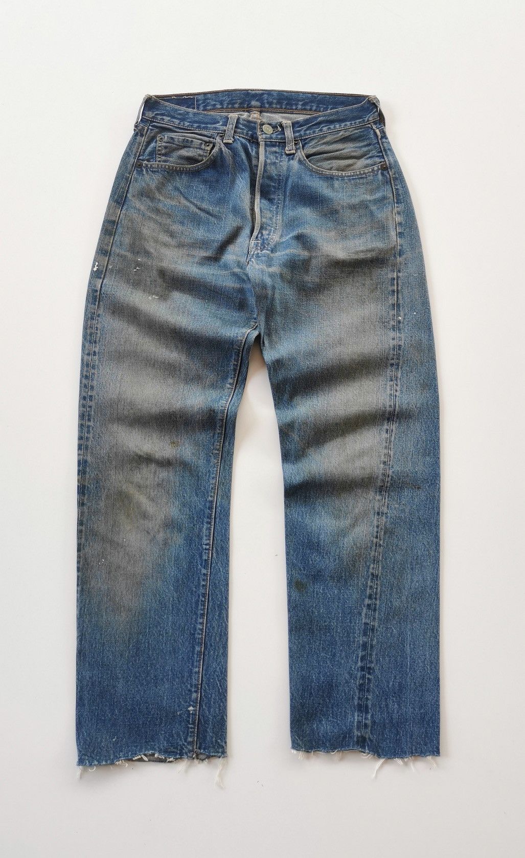 Levi's × Vintage Levis Vintage Rindem Top Button Stamp No 8 Selvedge Denim Size US 28 / EU 44 - 3 Thumbnail
