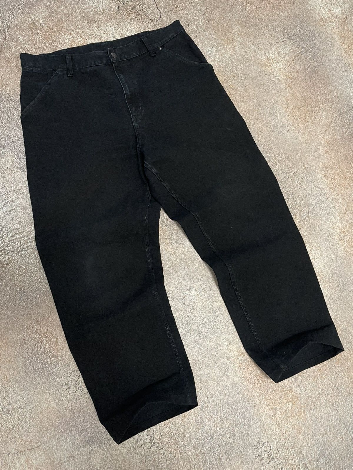 Carhartt Vintage Carhartt Double Knee Heavy Baggy Denim Size US 33 - 4 Thumbnail