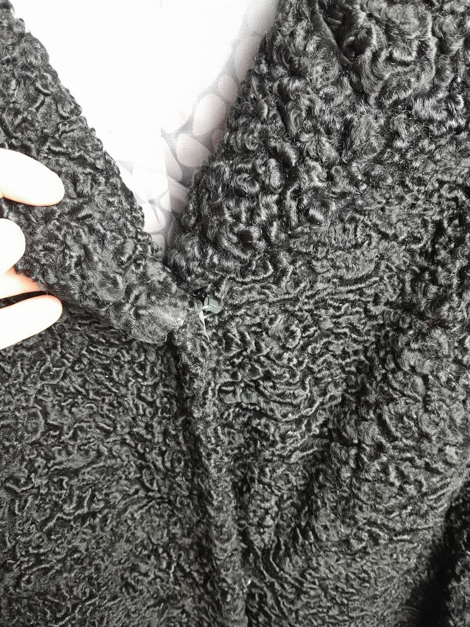 Other Vintage Astrakhan (Karakul) Lamb Fur Coat Size XL Size XL / US 12-14 / IT 48-50 - 8 Thumbnail