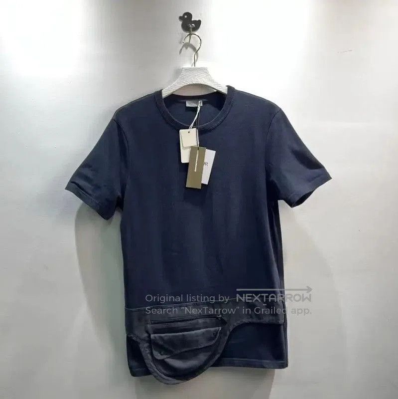 Dior Dior Black Cotton Short Sleeve T-Shirt . Size US M / EU 48-50 / 2 - 1 Thumbnail