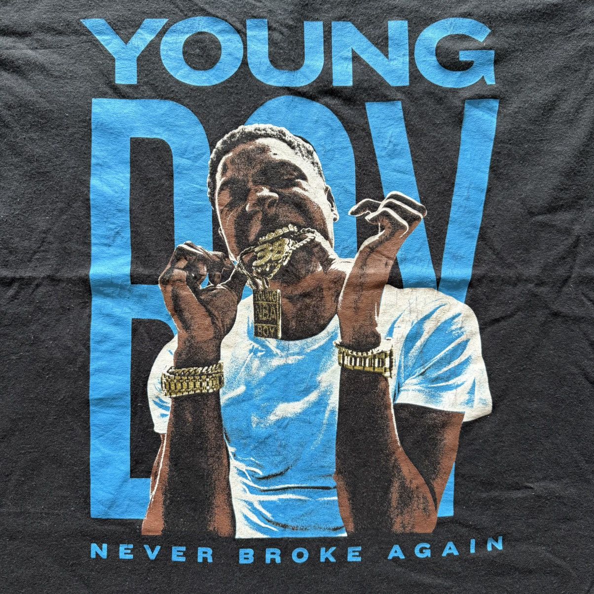 Rap Tees YOUNGBOY NEVER BROKE AGAIN RAP TEES Size US L / EU 52-54 / 3 - 2 Thumbnail