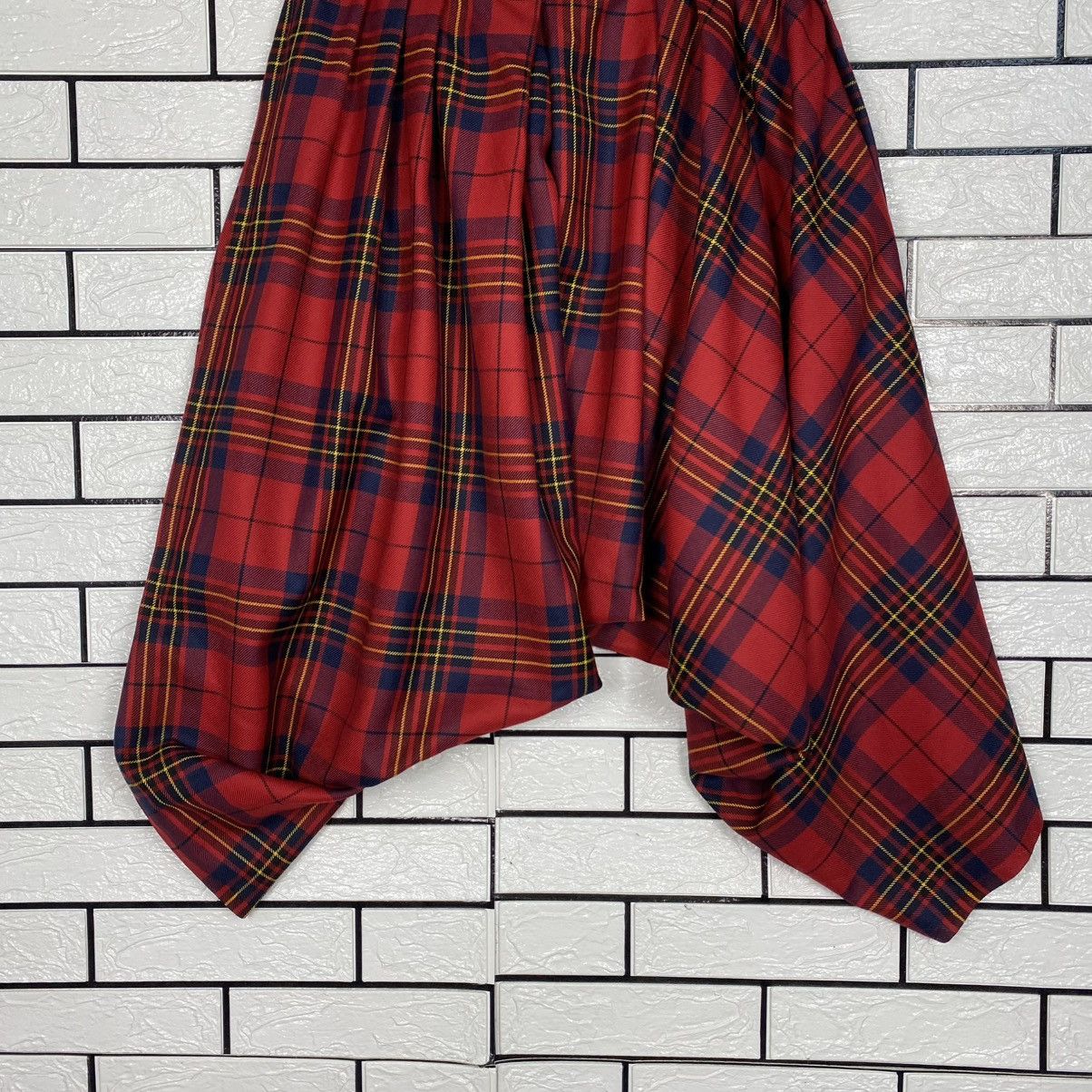 Comme des Garcons 🔥AD2005 Vintage Harem Pants Comme Des Garcons Plaid Tartan Size US 28 / EU 44 - 11 Thumbnail