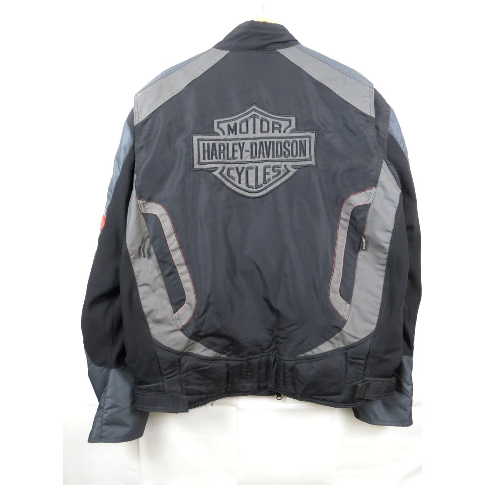 Harley Davidson HARLEY-DAVIDSON MENS JACKET 2XL Triple Vent System Padded Waterproof Nylon Black Riding Gear Motocycle Beers Eagle Size US XXL / EU 58 / 5 - 7 Thumbnail