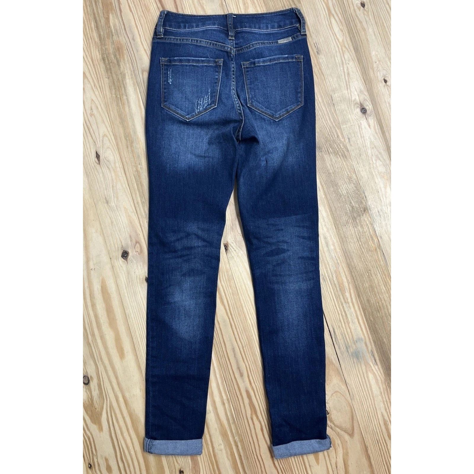 Other KANCAN 1/24 Blue High Rise Ankle Skinny Jeans Women Size 24" / US 00 / IT 34 - 2 Thumbnail