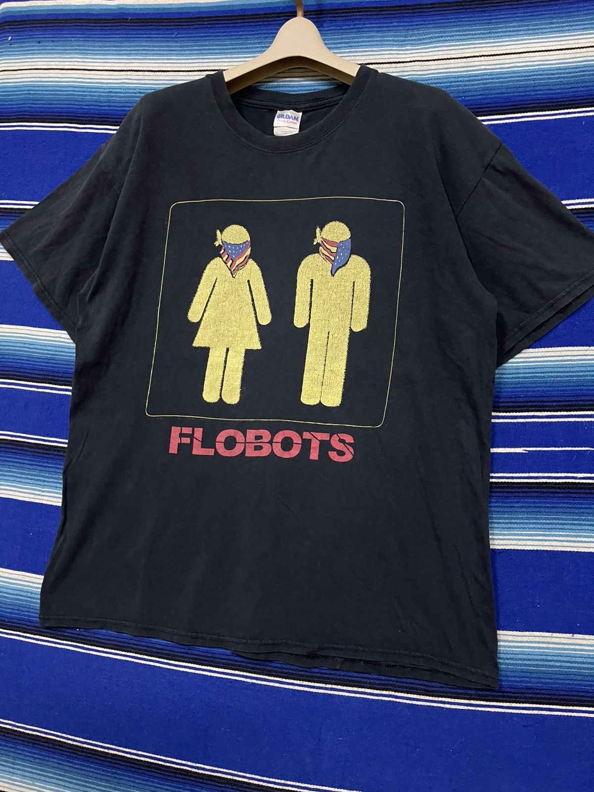 Band Tees × Rap Tees × Vintage VERY RARE 🔥 Vintage Y2K FLOBOTS Hip Hop Band T-shirt Size US L / EU 52-54 / 3 - 3 Thumbnail