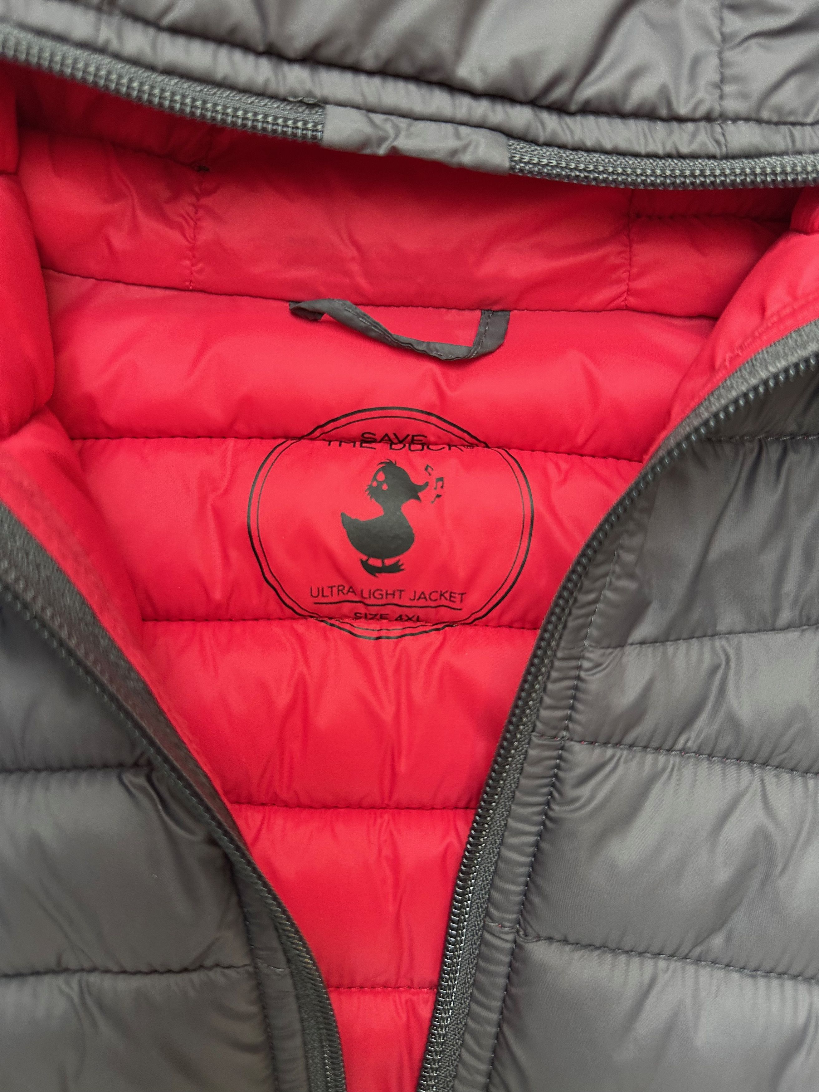 Save The Duck Save The Duck Ultra Light Padded Hooded Jacket Plumtech Size US XXL / EU 58 / 5 - 3 Thumbnail