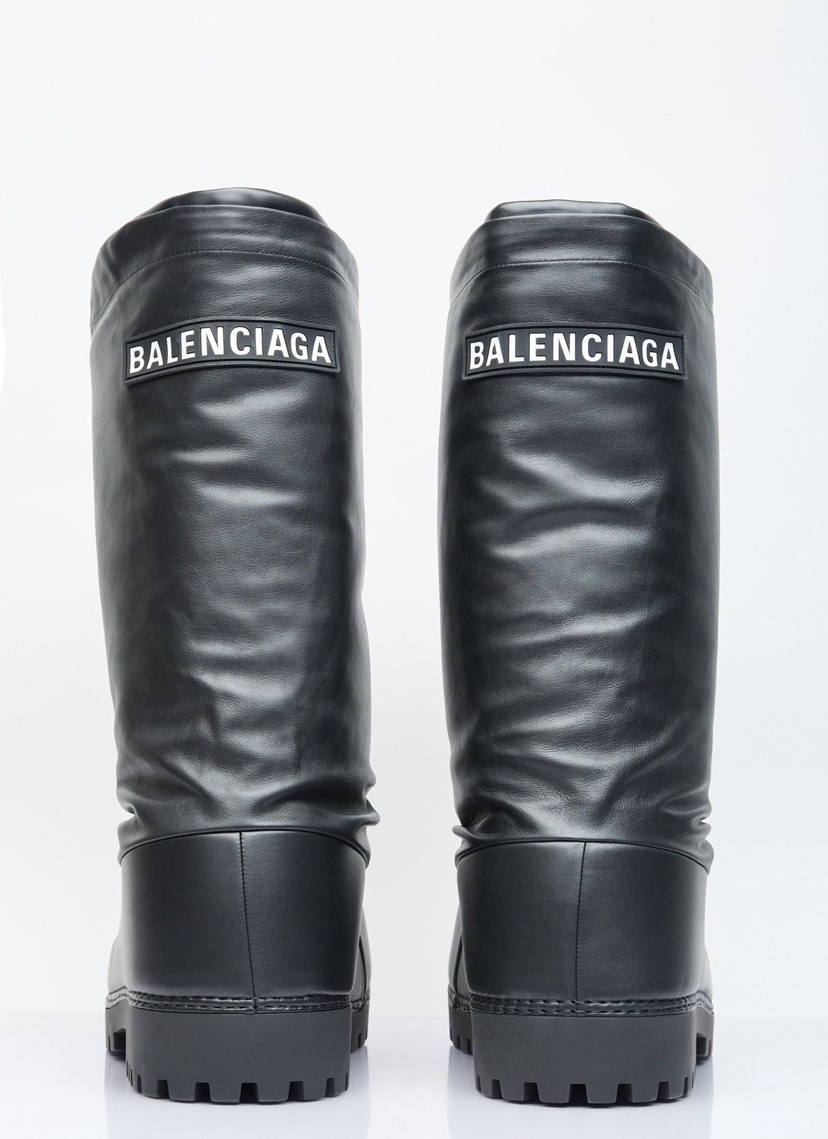 Balenciaga Balenciaga Alaska High Leather Boots Size US 11 / EU 44 - 5 Thumbnail