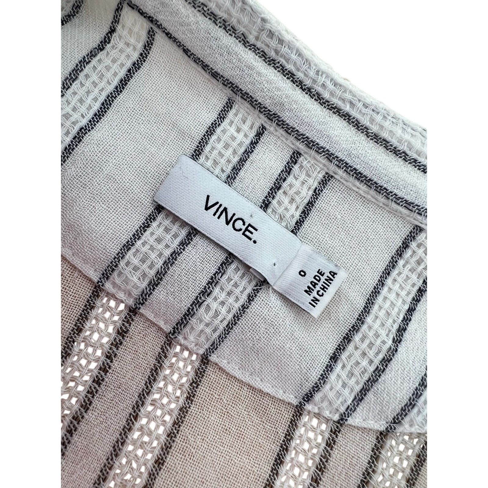 Vince Vince striped blouse sz 0 Size XS / US 0-2 / IT 36-38 - 5 Thumbnail