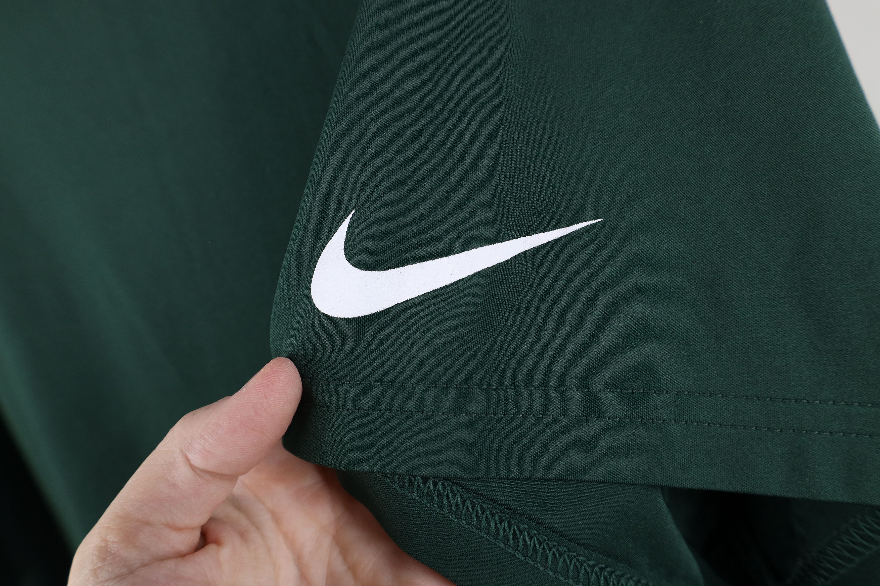 Nike Nike Michigan State University Short Sleeve T-Shirt Green Size US L / EU 52-54 / 3 - 4 Thumbnail