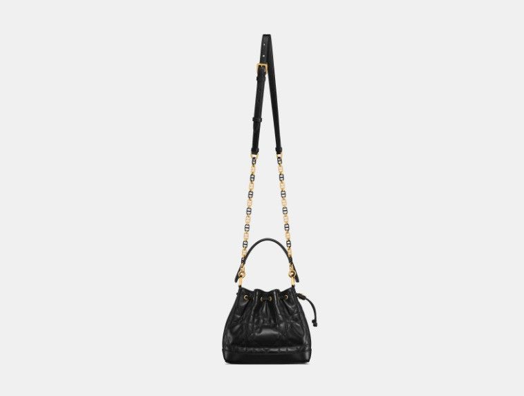 Dior o1w1db10225 Size: OS / M2780UNK Jolie Bucket Bag in Black Size ONE SIZE - 4 Thumbnail