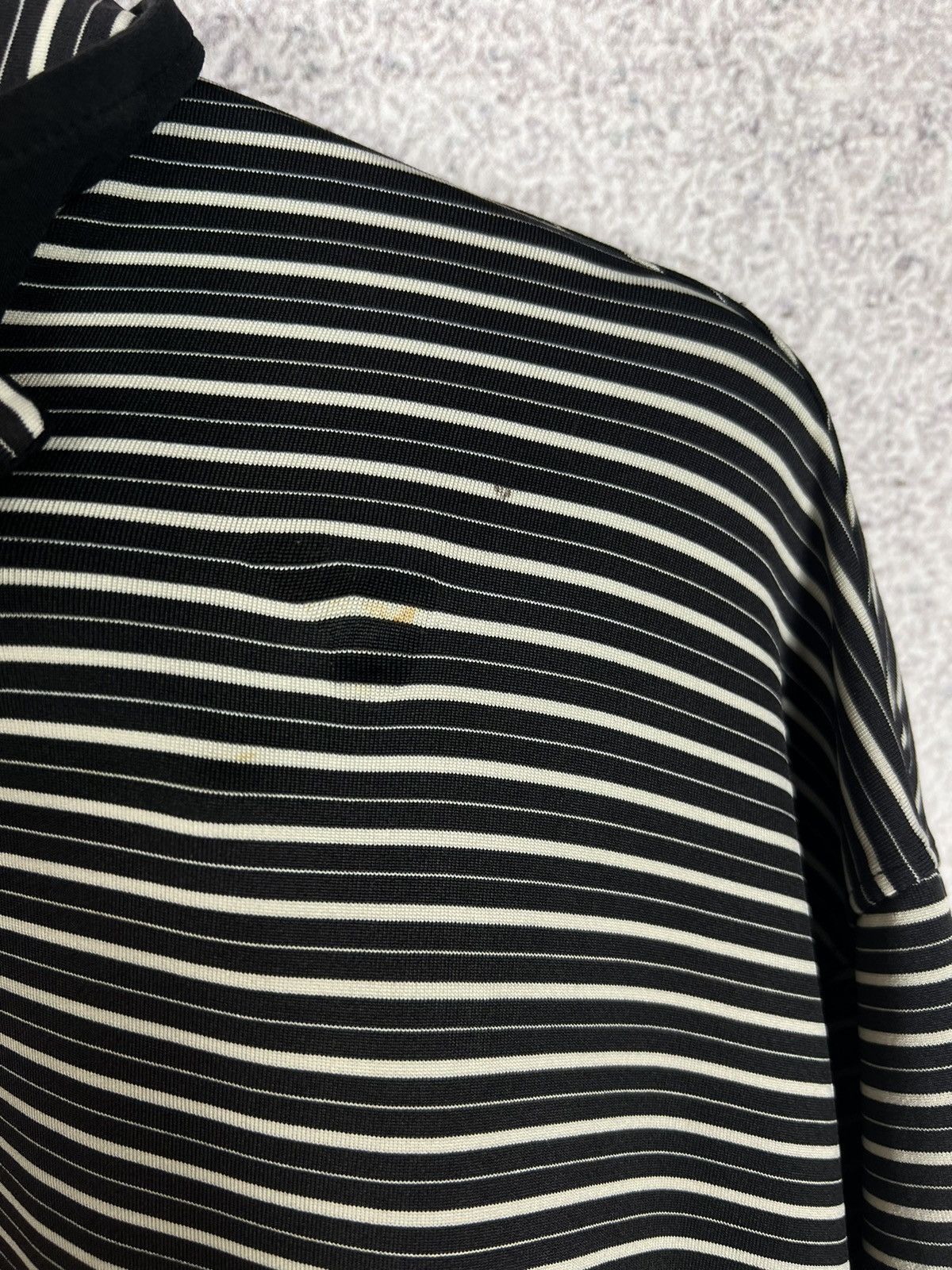 Vintage Vintage Nike Tiger Woods Golf Striped Polo Shirt Swoosh Tee Size US XL / EU 56 / 4 - 5 Thumbnail