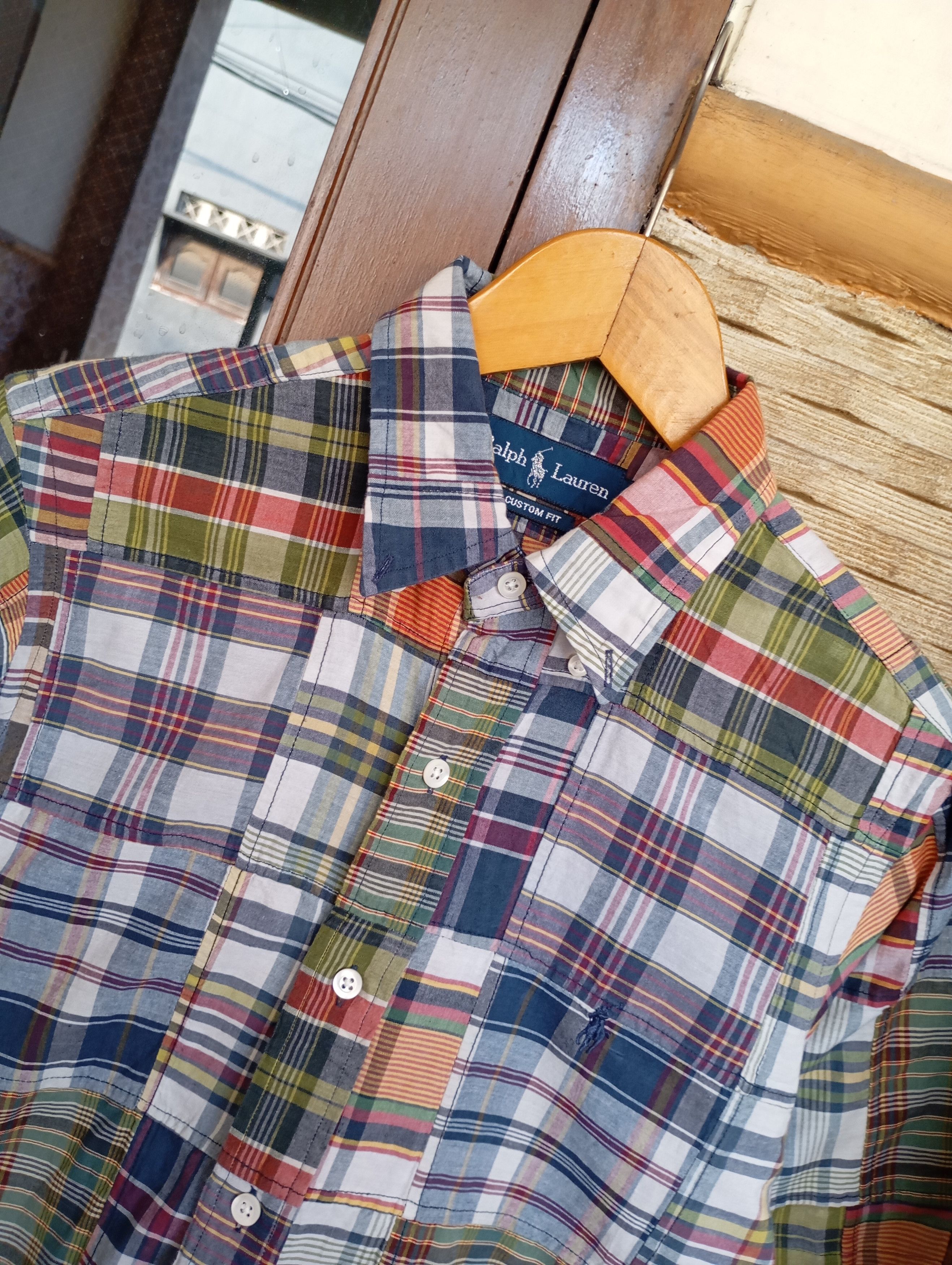 Polo Ralph Lauren Vintage Patchwork Shirts Ralph Lauren Size US S / EU 44-46 / 1 - 2 Thumbnail