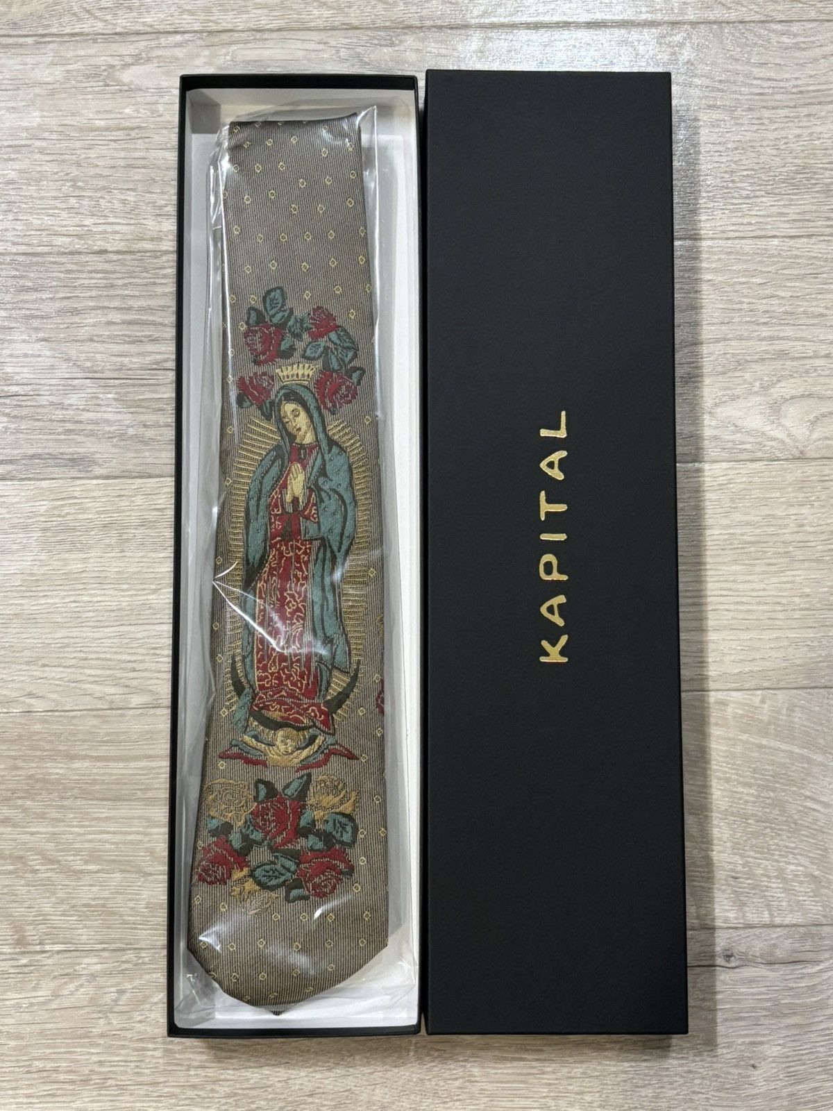 KAPITAL キャピタル　シルクツイル マリアタイ　ブラック　黒　正規品 KAPITAL キャピタル シルクツイル マリアタイ ブラック 黒 正規