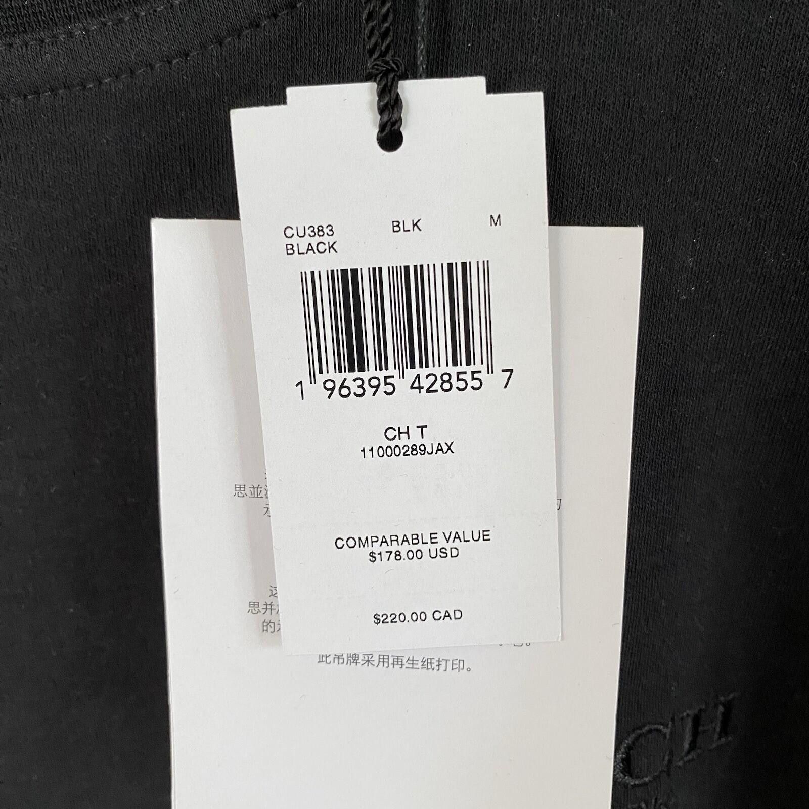 Coach NWT Coach Men's T Shirt In Organic Cotton Black Size M Size US M / EU 48-50 / 2 - 8 Thumbnail