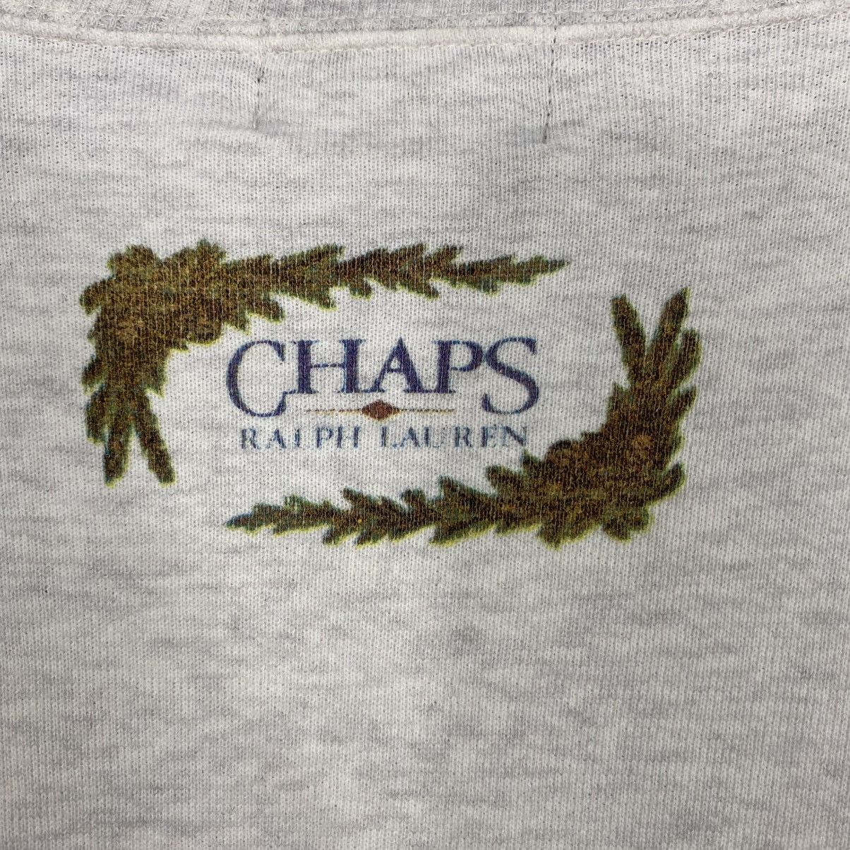 Ralph Lauren 🔥VINTAGE DISTRESSED SWEATSHIRT CHAPS RALPH LAUREN JEEP Size US L / EU 52-54 / 3 - 11 Thumbnail