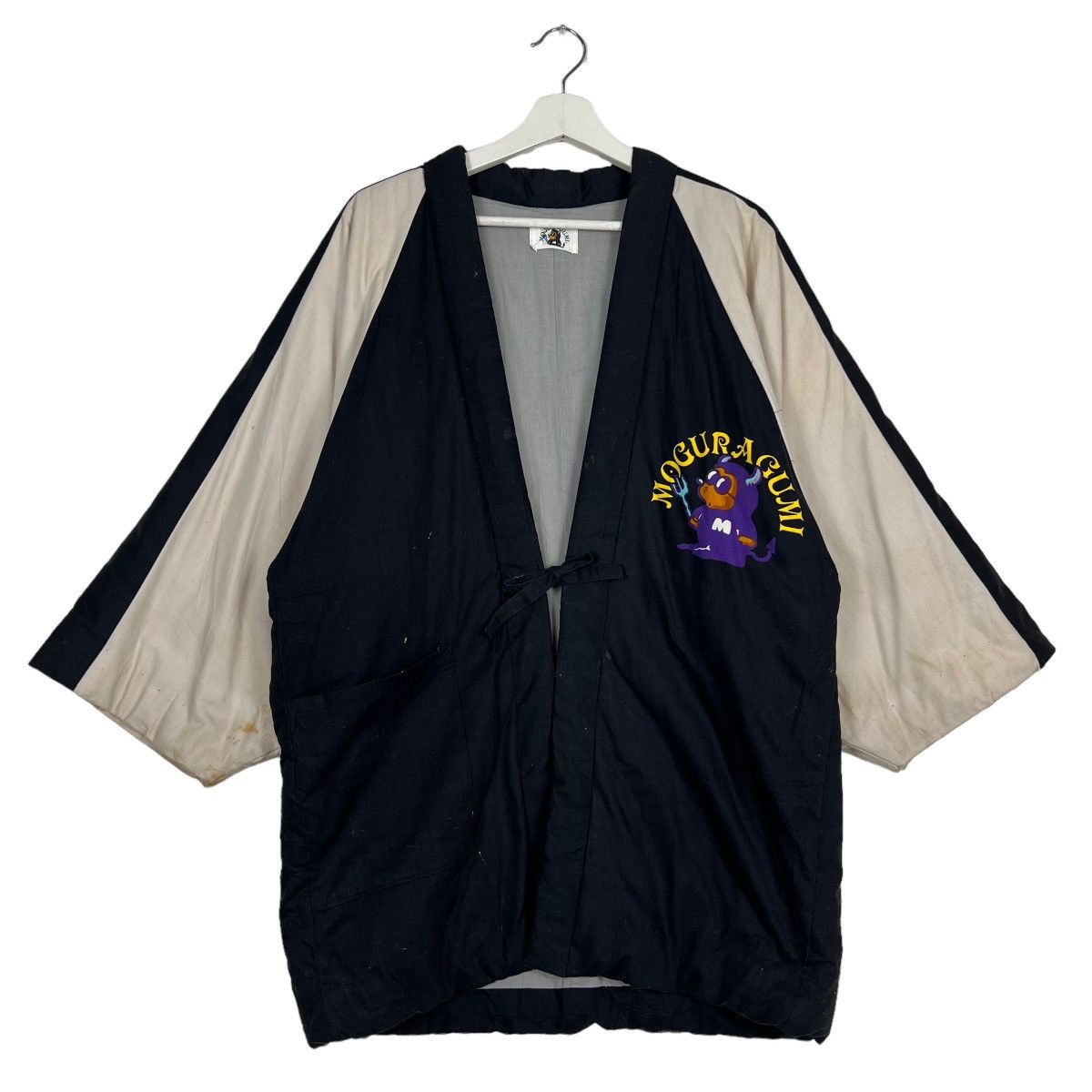 Japanese Brand 🔥 RARE VINTAGE 1981 MOGURA GUMI HORRORS NIGHT HANTEN JACKET Size US M / EU 48-50 / 2 - 2 Thumbnail