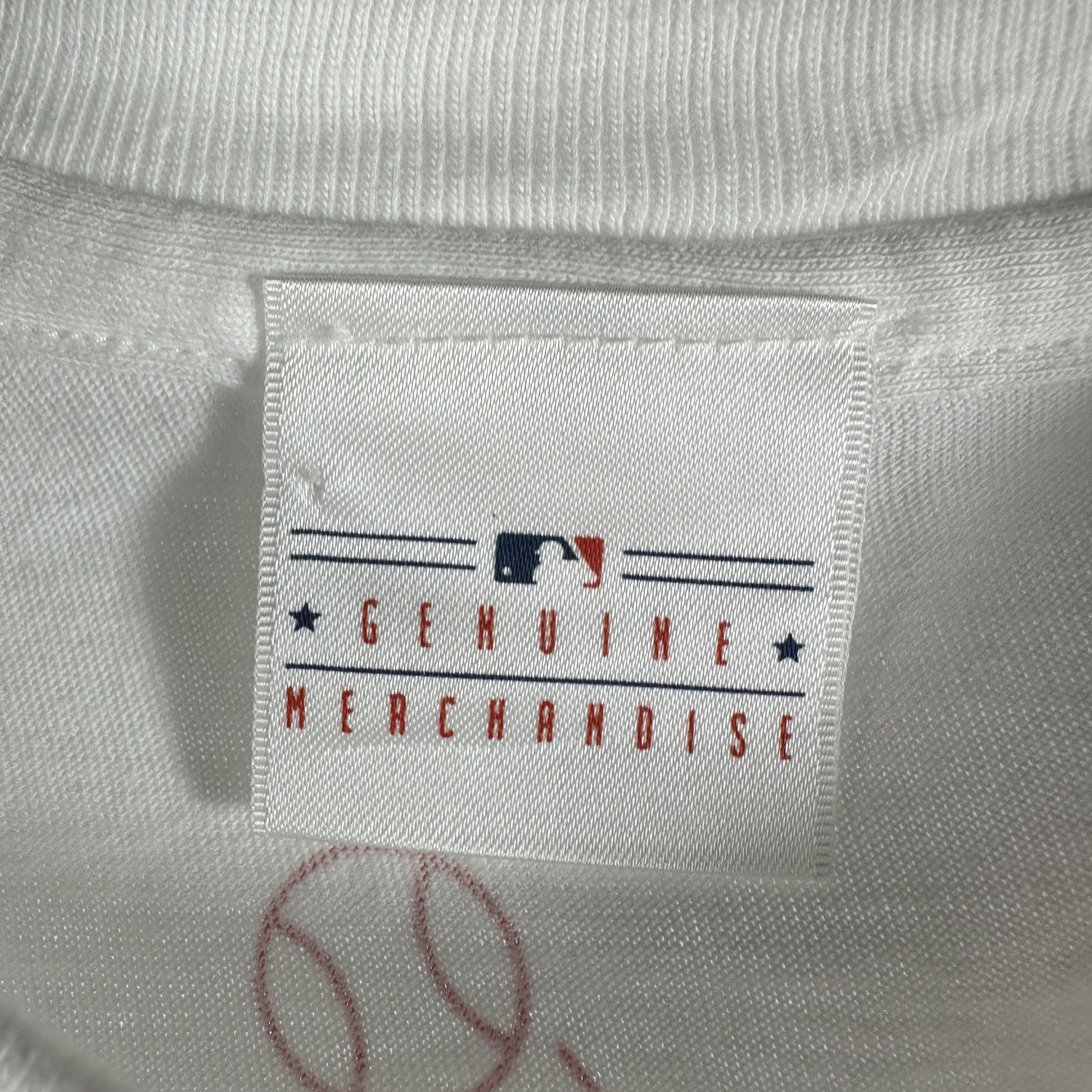 Vintage 1995 Hideo Nomo Los Angeles Dodgers MLB Records T-Shirt Size US L / EU 52-54 / 3 - 5 Thumbnail