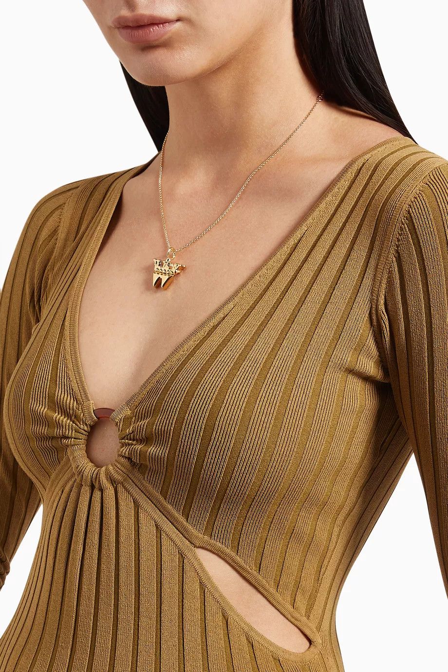 Chloe o1loc1c0425 Size: OS / Alphabet Necklace in Gold Size ONE SIZE - 2 Thumbnail